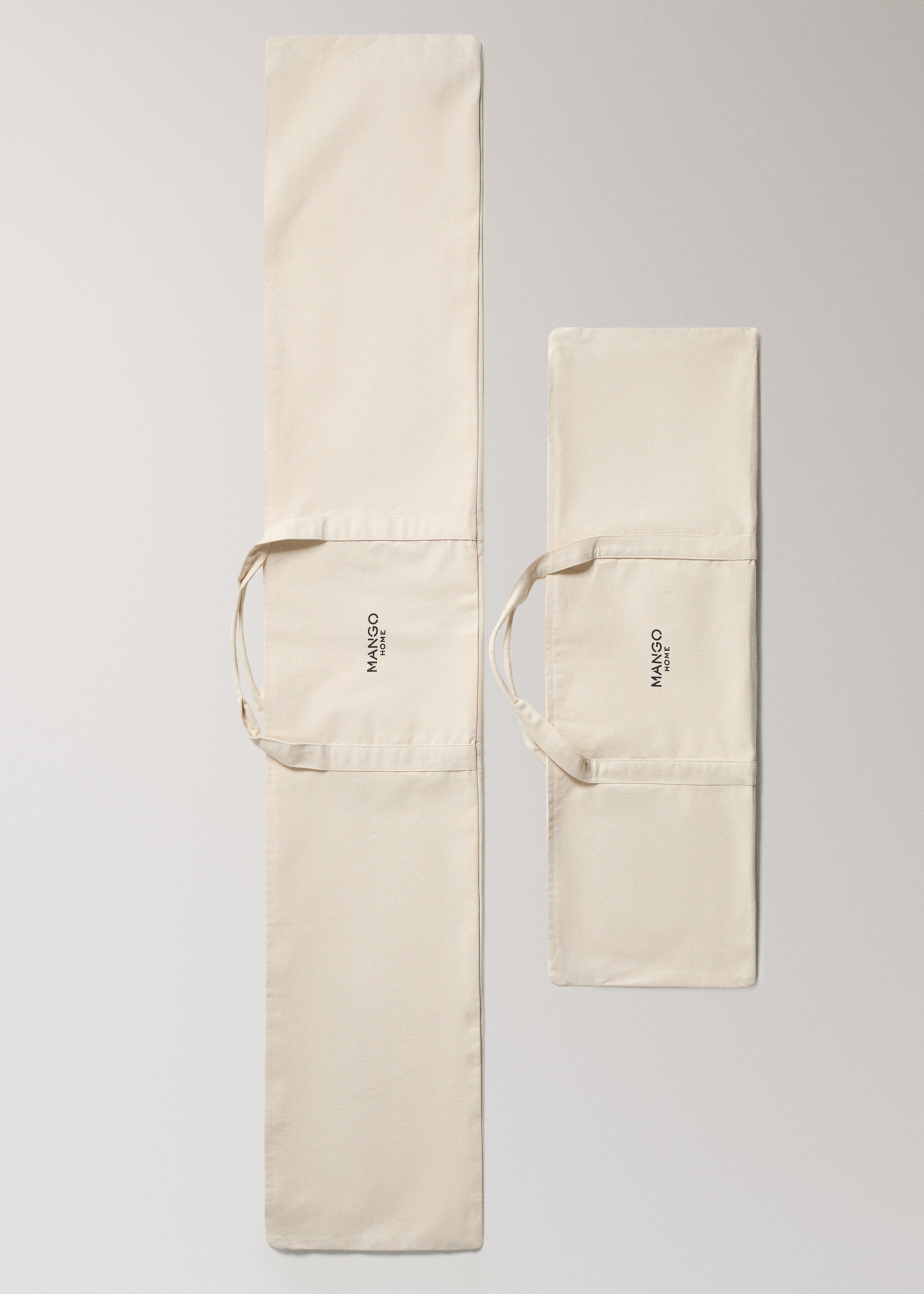 Medium rug storage bag - Details of the article 4, Ecru. Ref: 27081512-00.