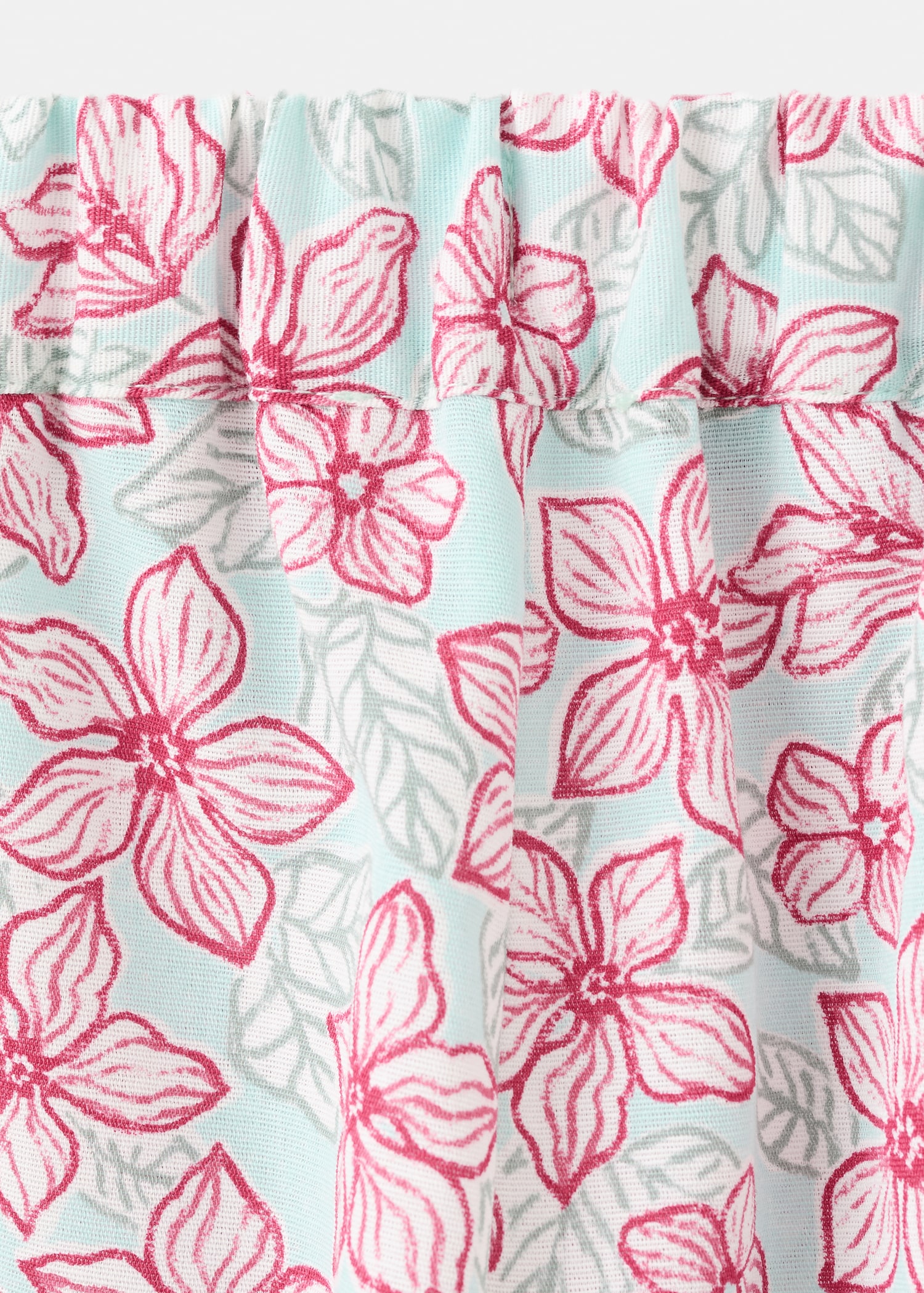 Pantalon en imprimé à fleurs - Détail de l'article 0