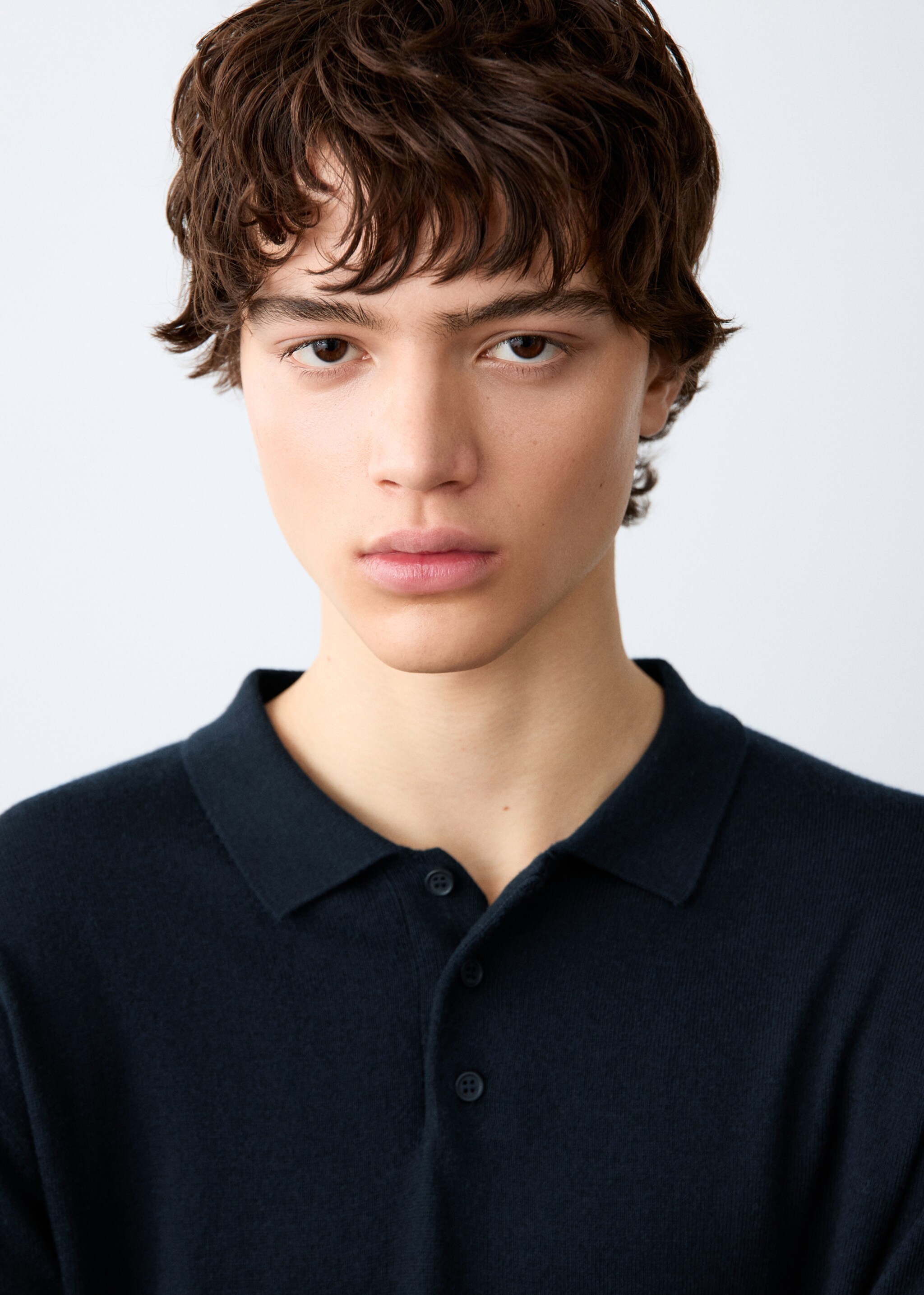 Sweater polob - Details of the article 1, Navy. Ref: 27081515-00.