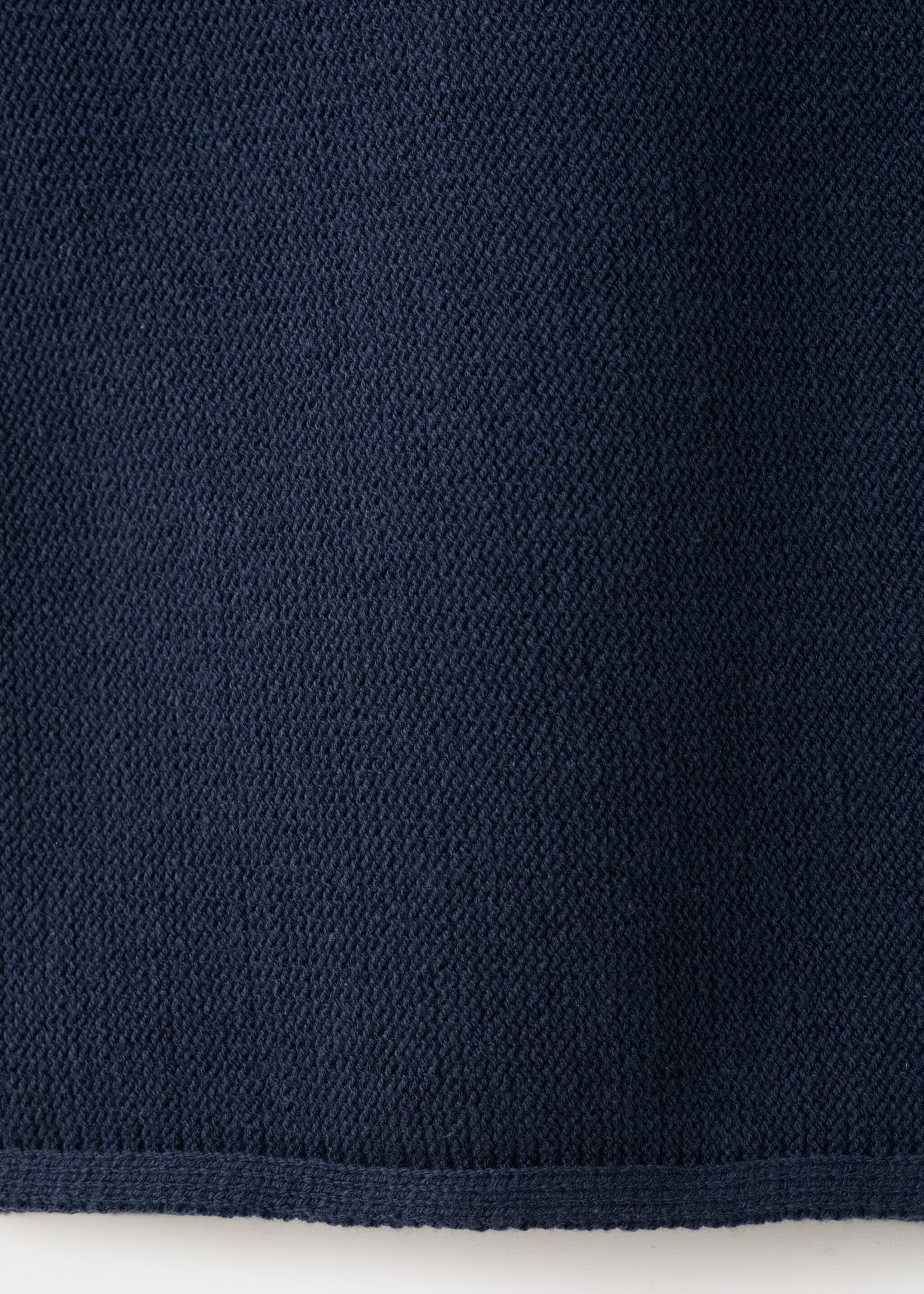 Jersey punto asimétrico - Detalle del artículo 0, Azul marino. Ref: 27081521-00.