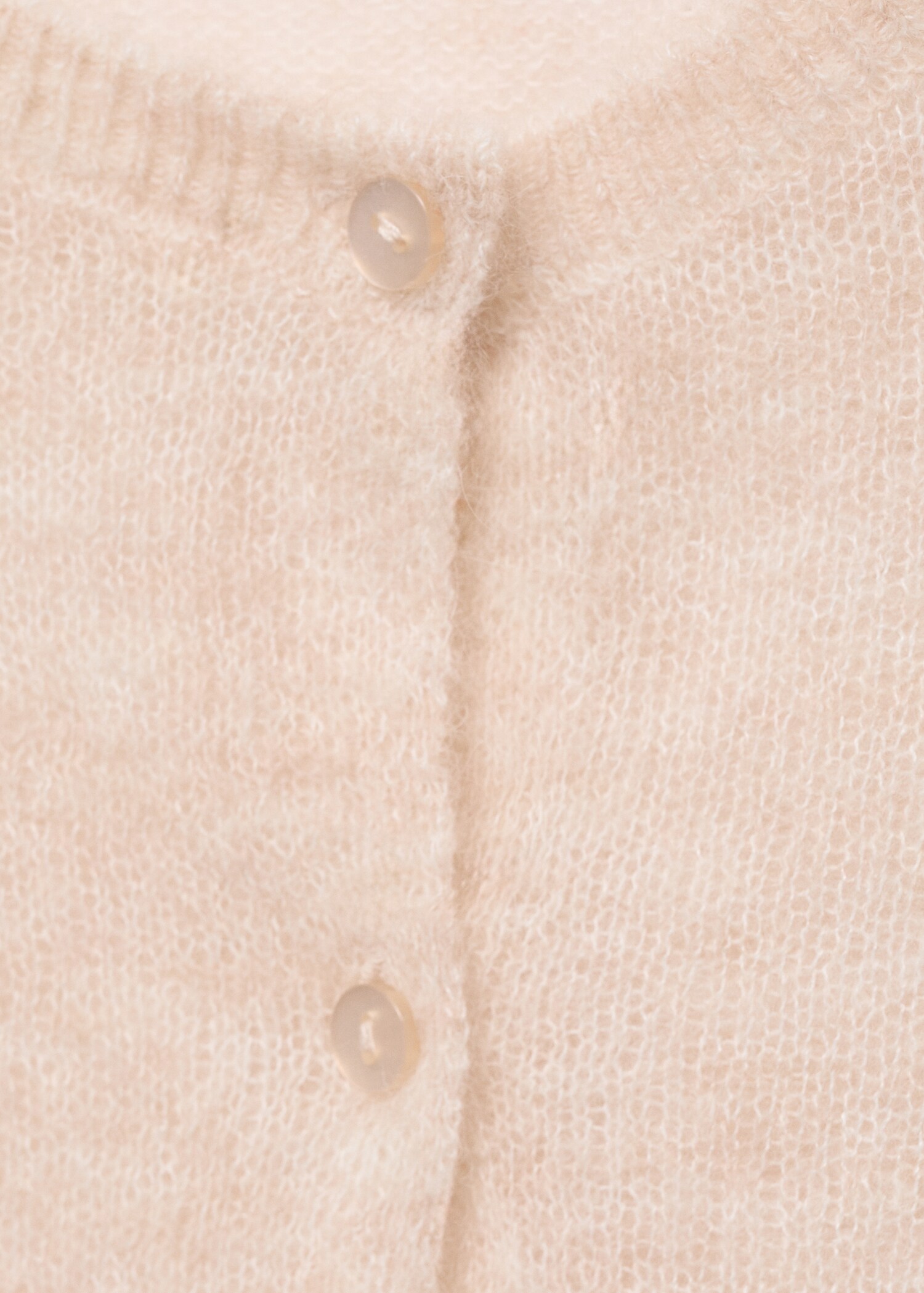 Short wool cardigan - Details of the article 8