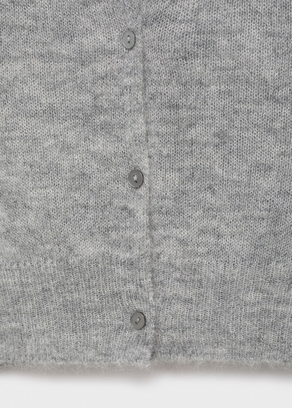Mango Short wool cardigan