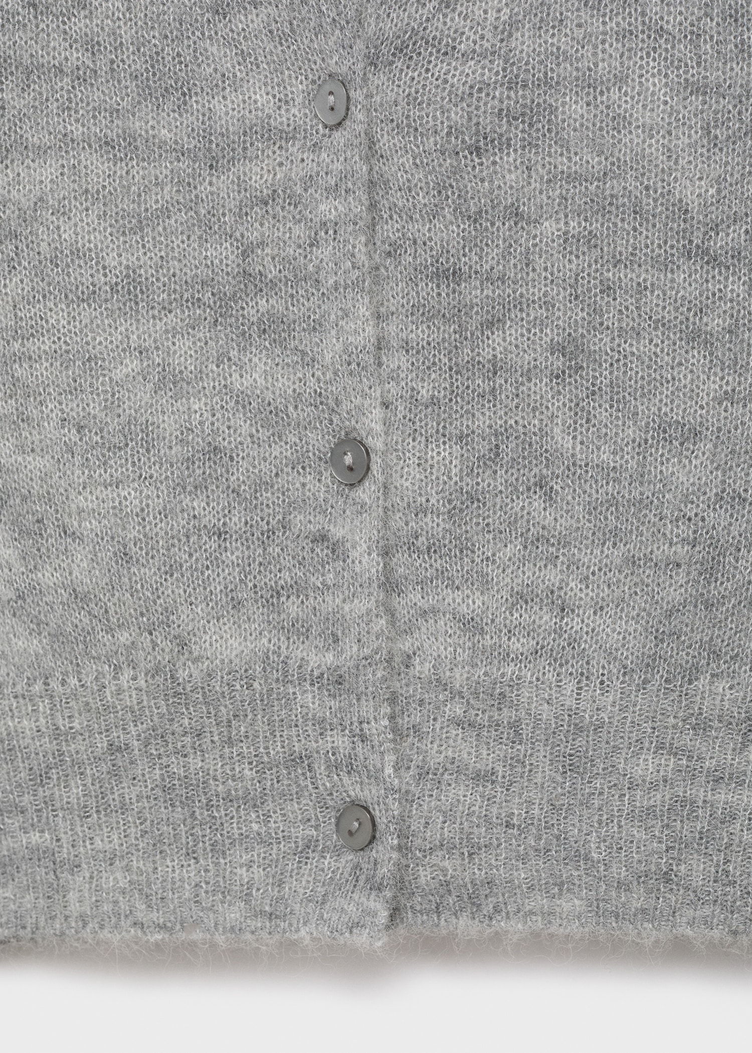 Short wool cardigan - Details of the article 0