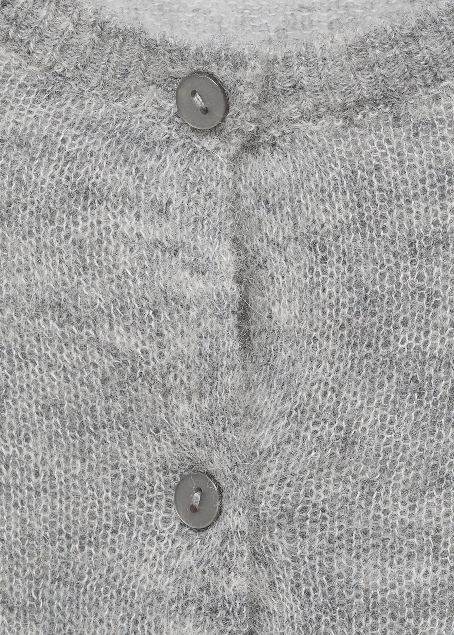 Short wool cardigan - Details of the article 8