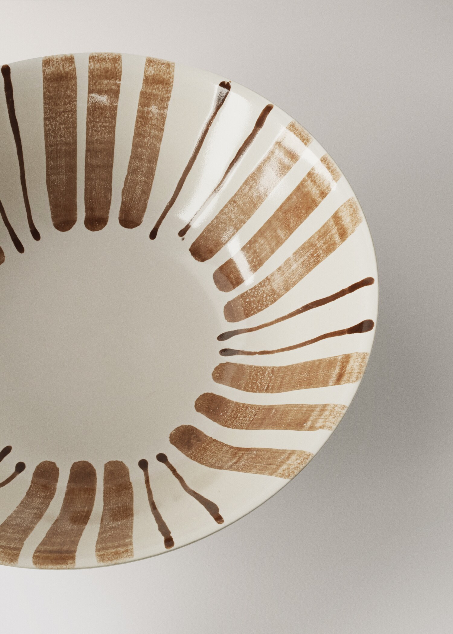 Malovaná mísa z kameniny - Detail zboží 1