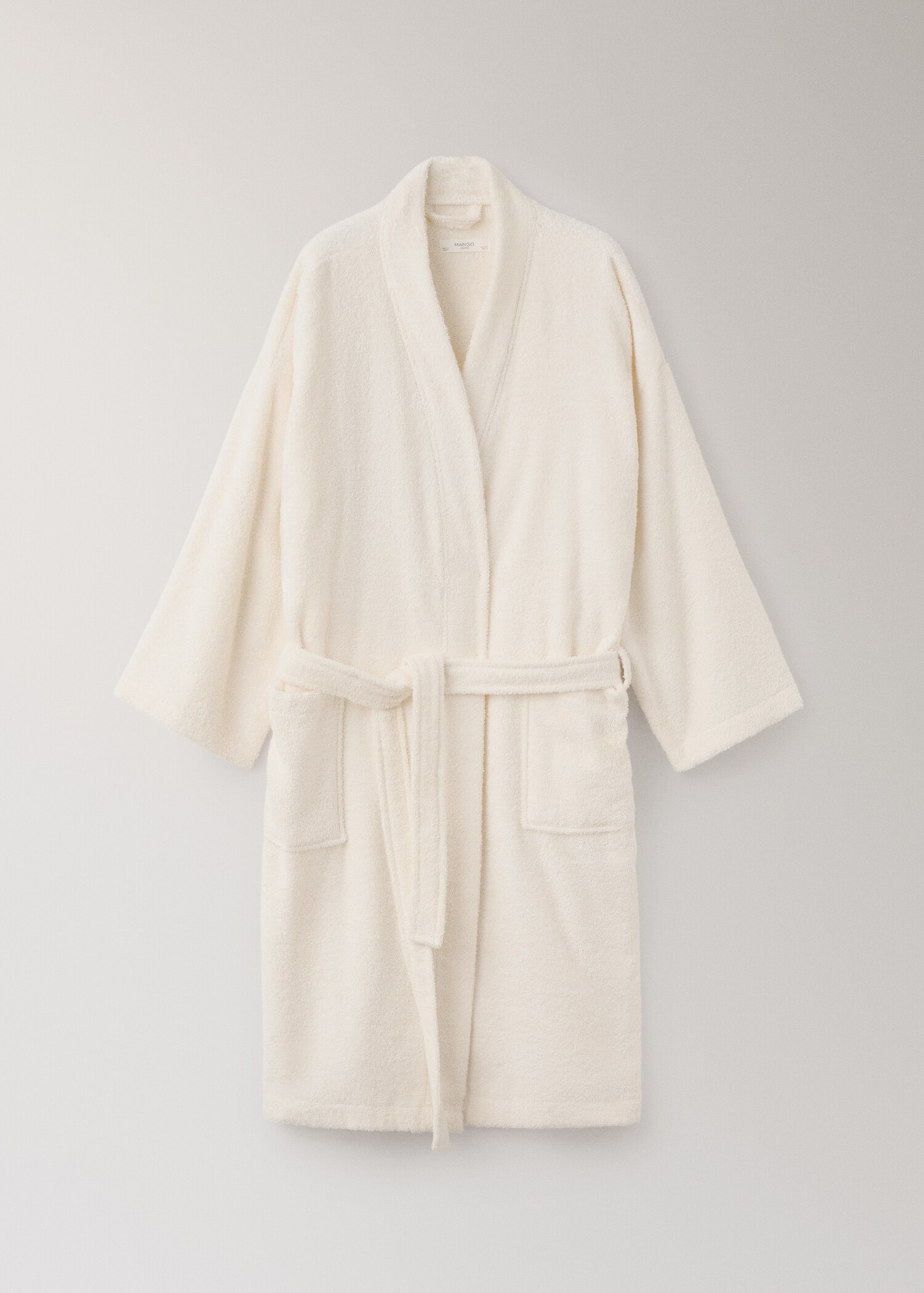 Terry cotton bathrobe - Article without model