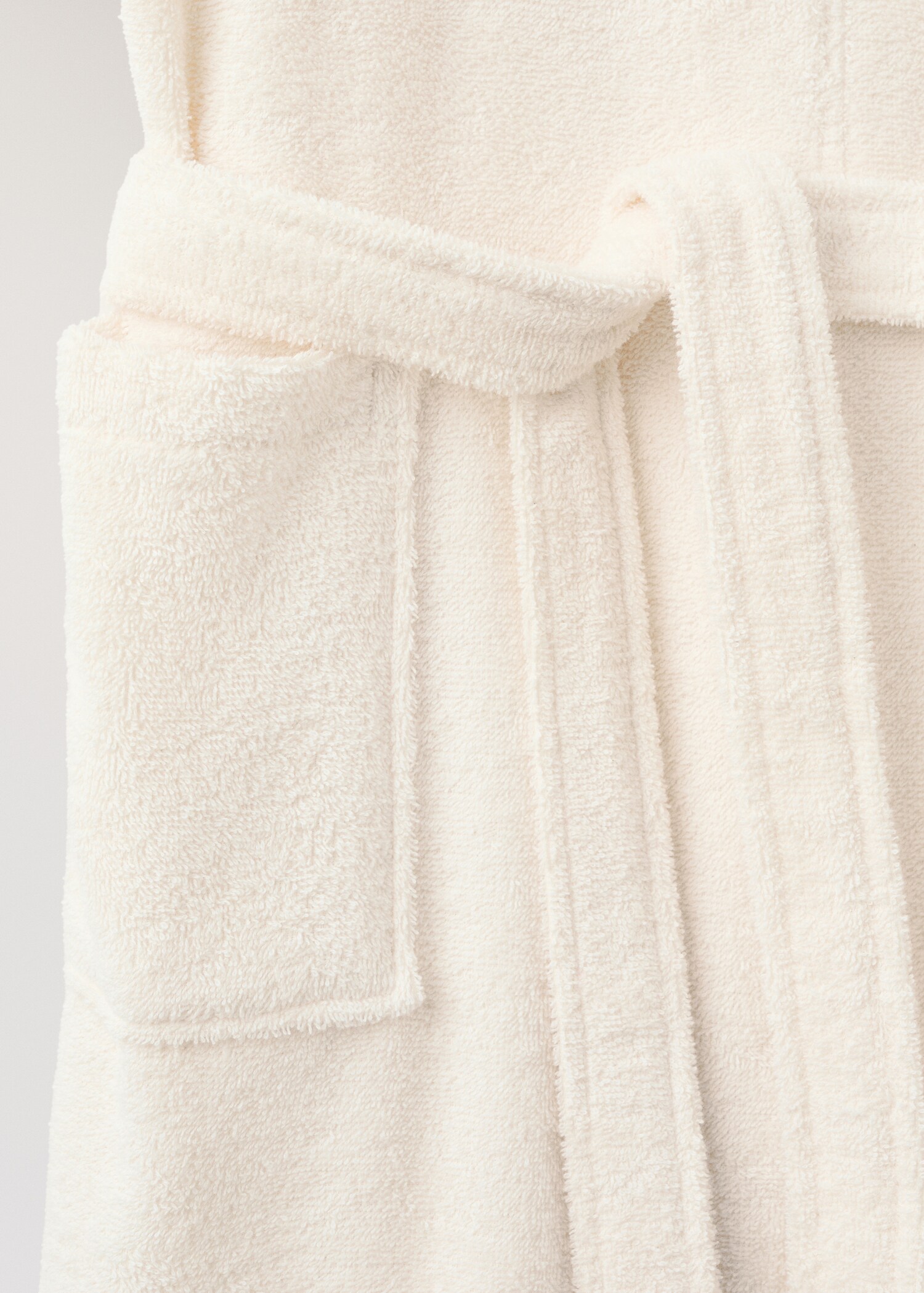 Terry cotton bathrobe - Details of the article 2