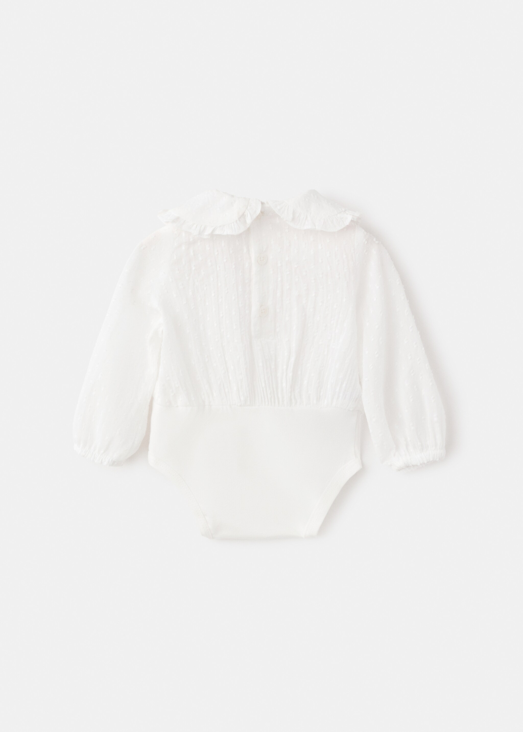 Blouse lucia - Reverse of the article, Off White. Ref: 27081531-00.