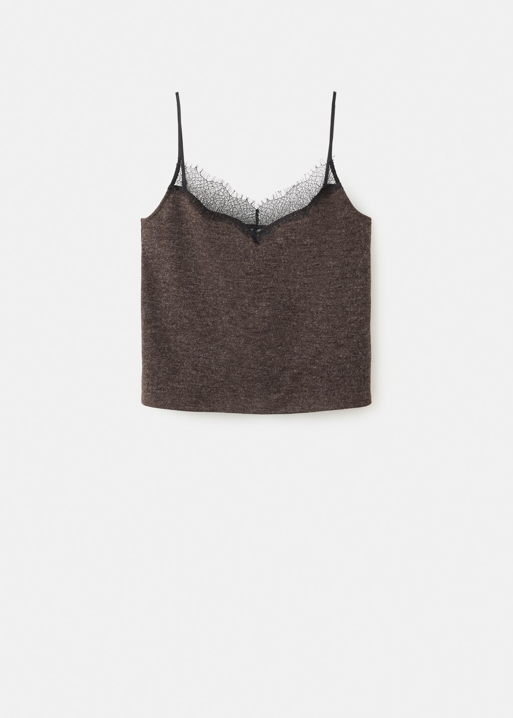 Mango Top with lace neck thumbnail