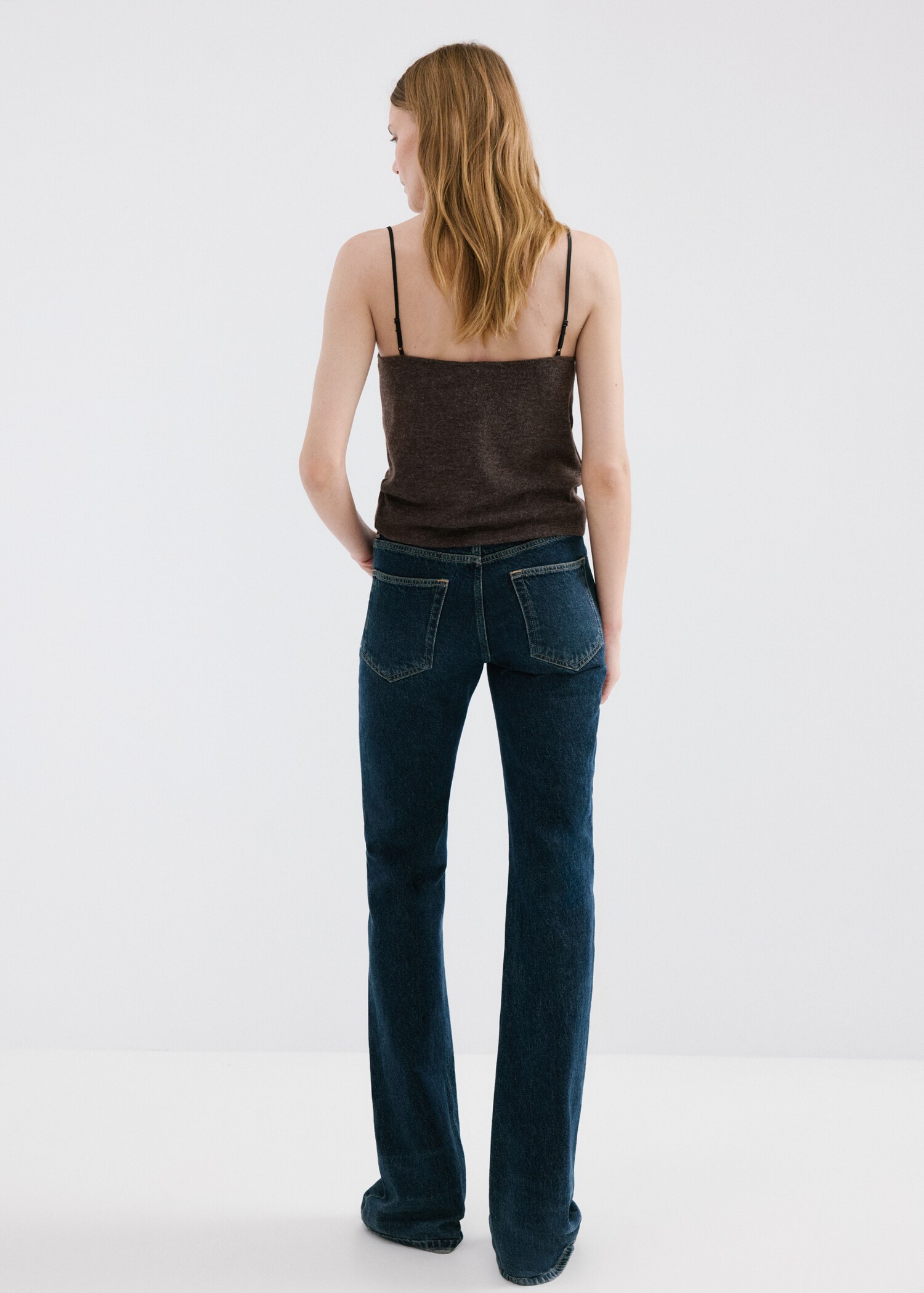 Top met kanten halslijn - Achterkant van het artikel