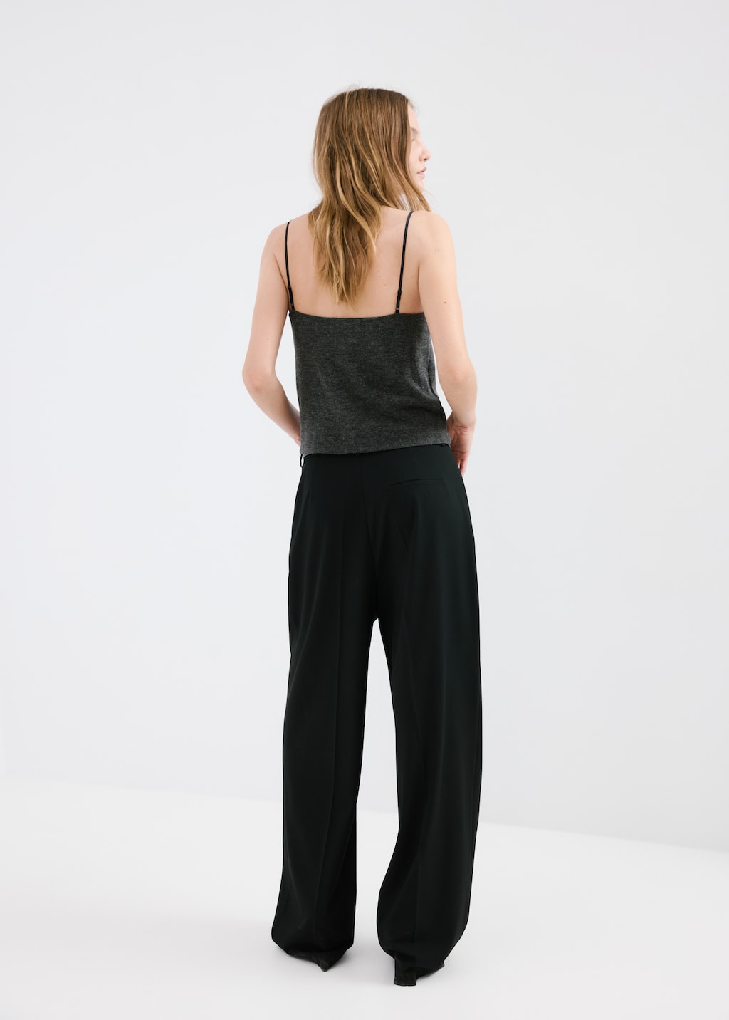Top with lace neck - image 3