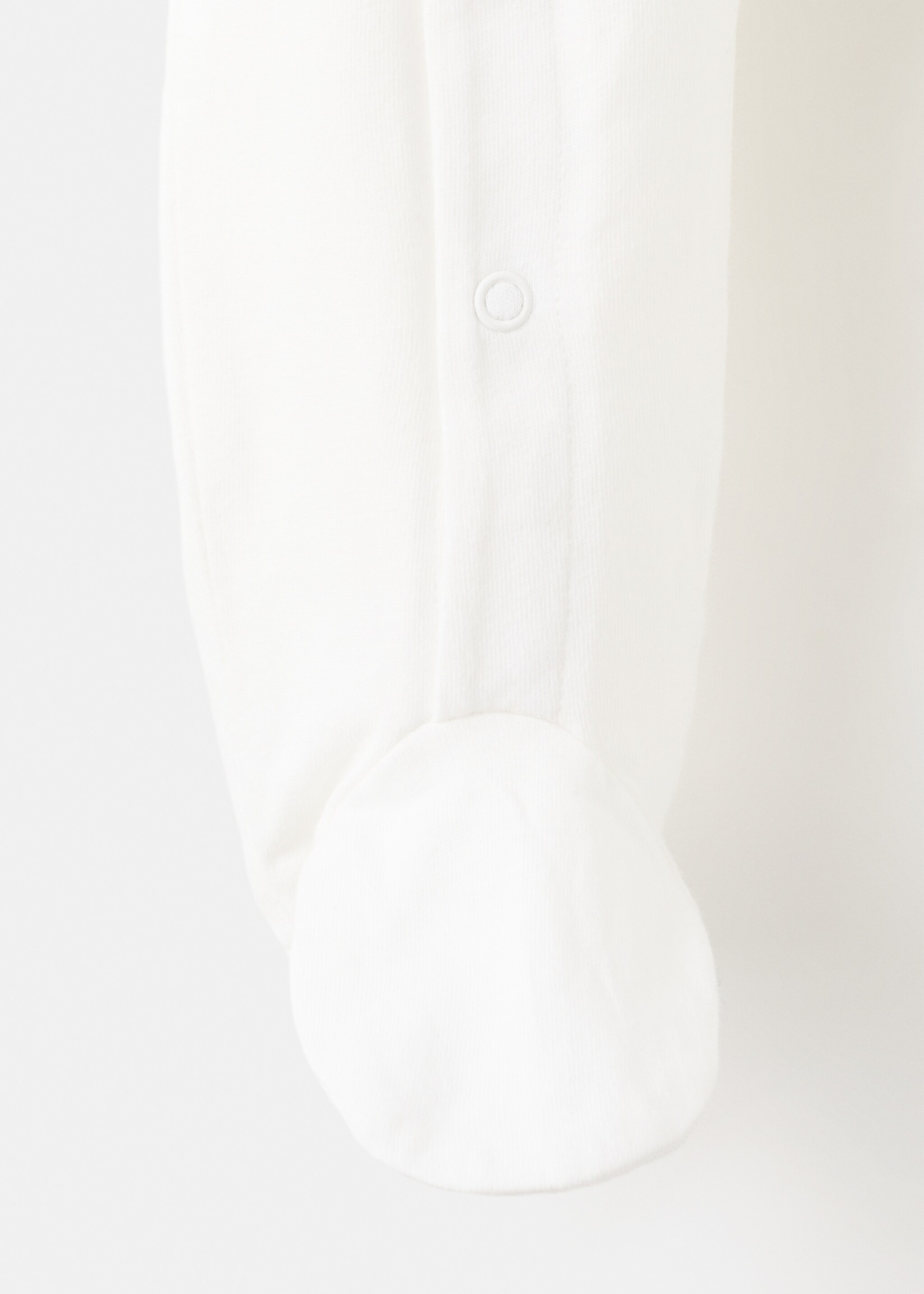 100% cotton long pajamas - Details of the article 0, Off White. Ref: 27082004-00.
