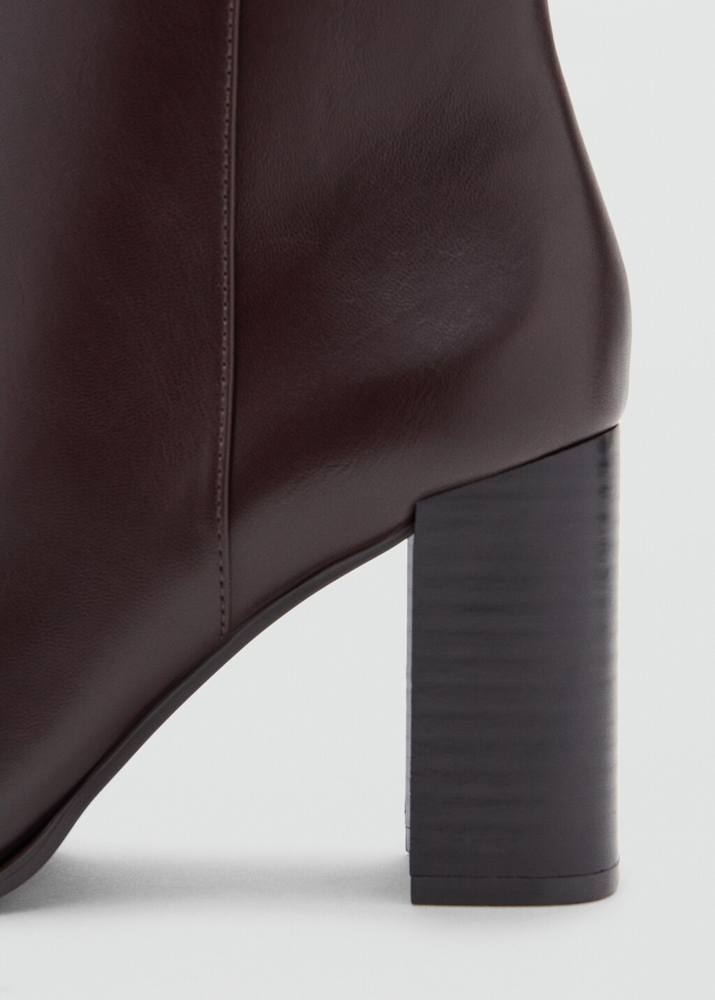 Mango Ankle boots with block heel