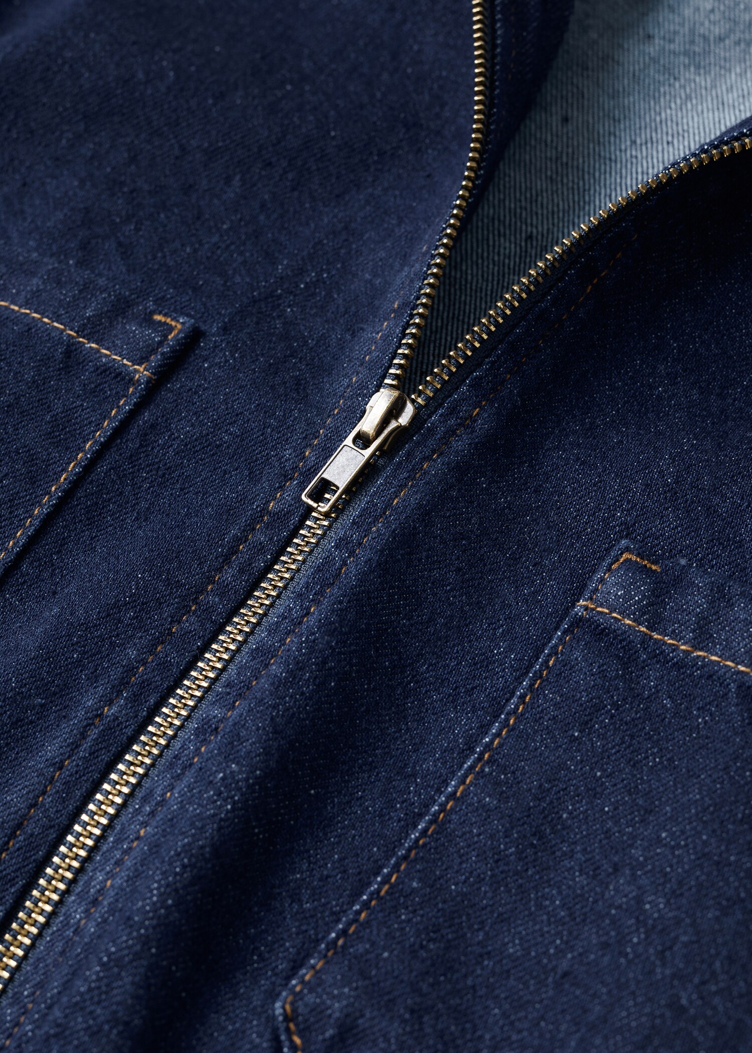 Veste jean poches  - Détail de l'article 8