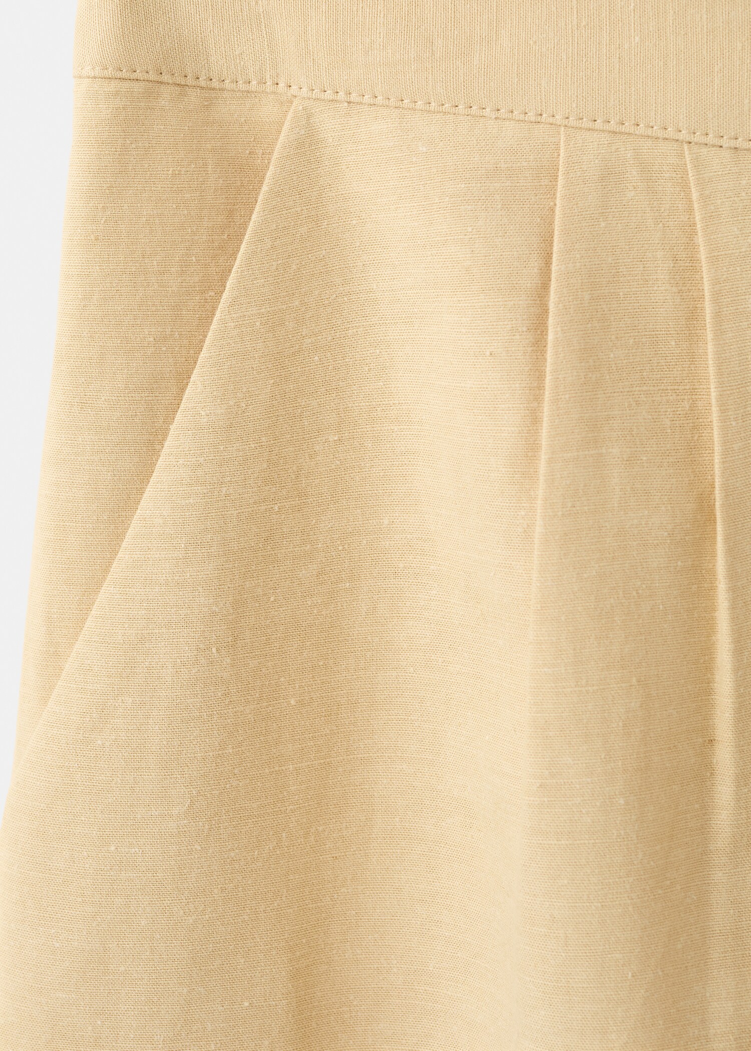 شورت مستقيم بخصر مرتفع - تفاصيل المنتج 0