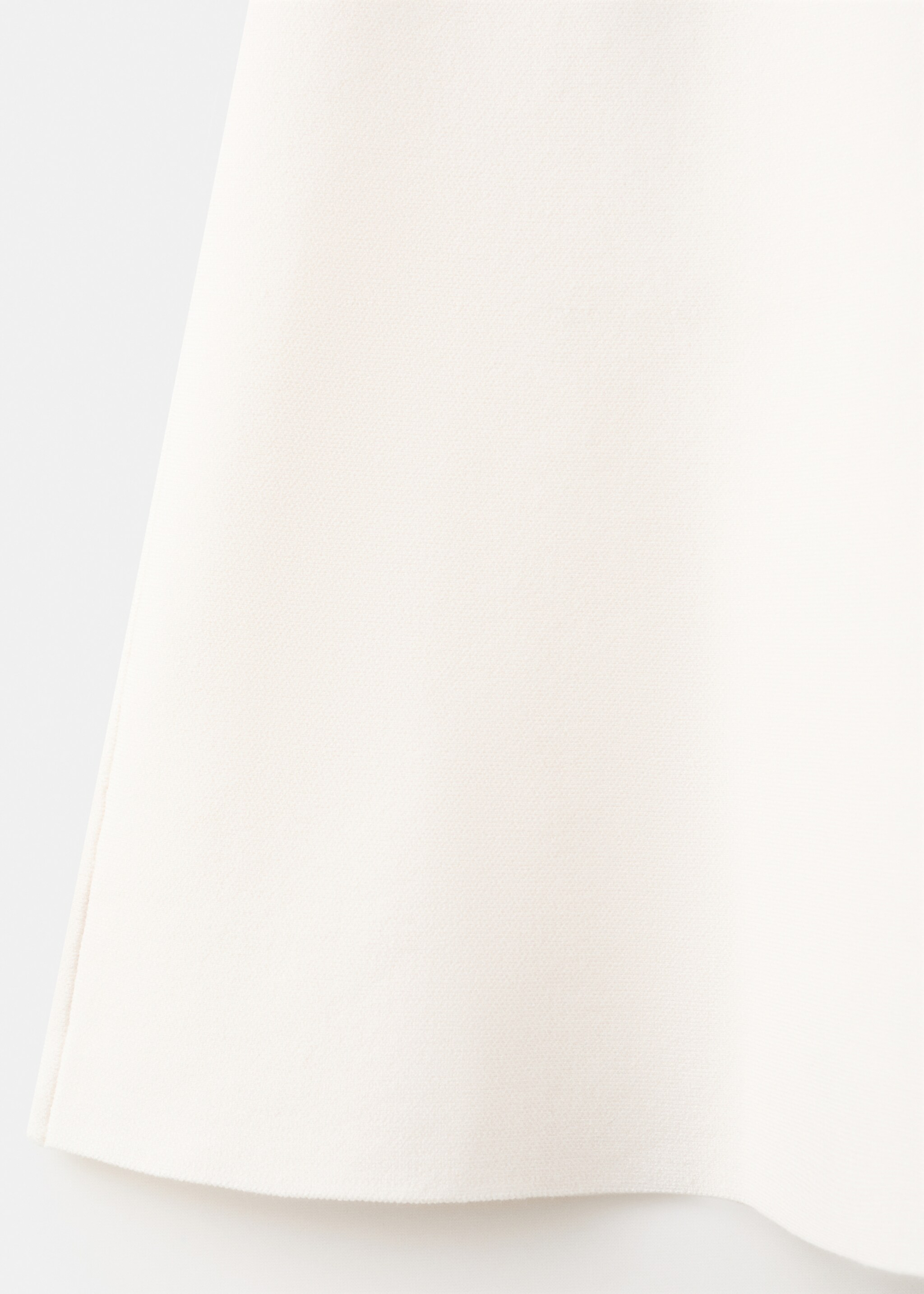 Jupe évasée maille - Détail de l'article 8, Blanc cassé. Ref: 27082540-00.