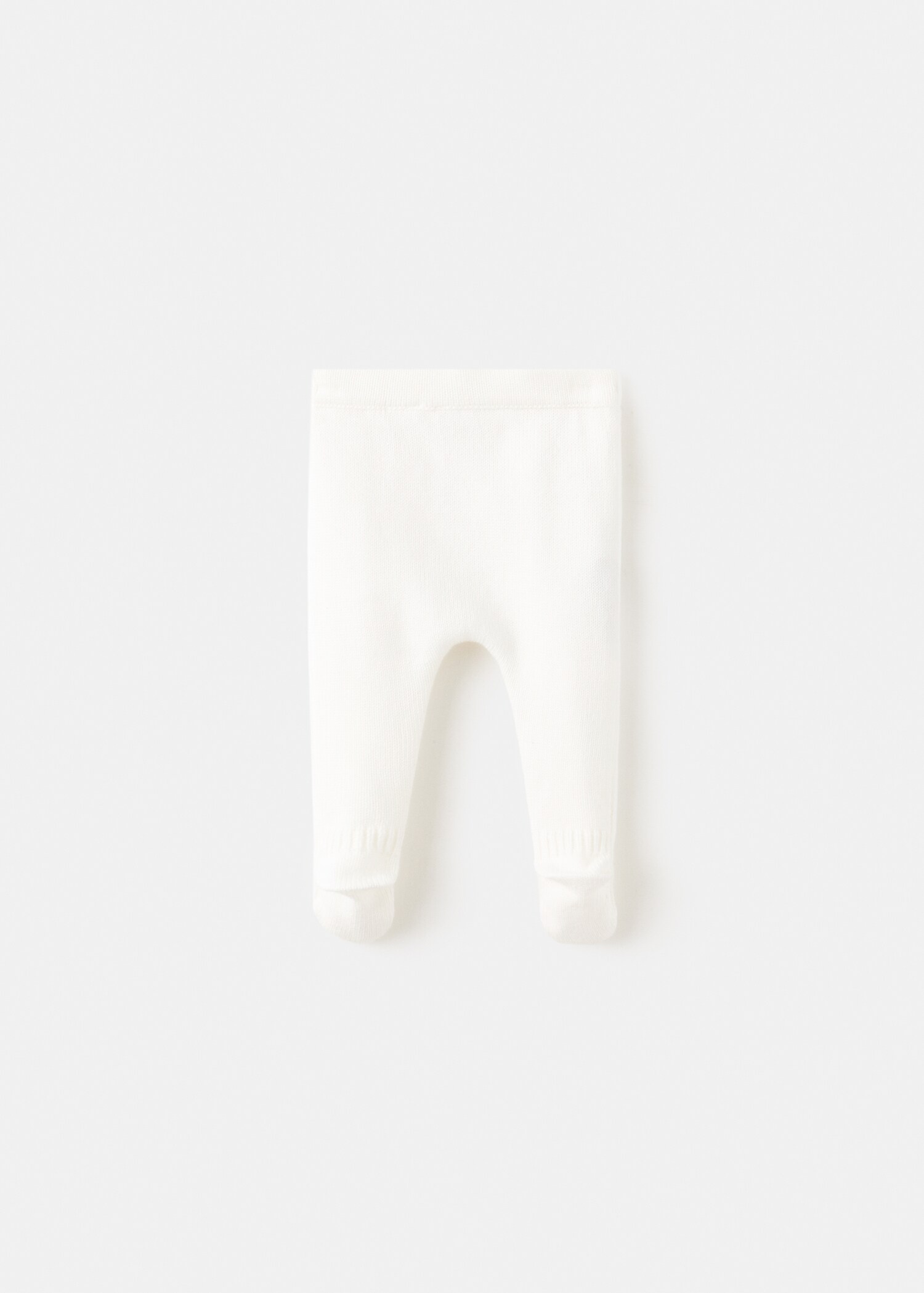 Knitted leggings - Reverse of the article