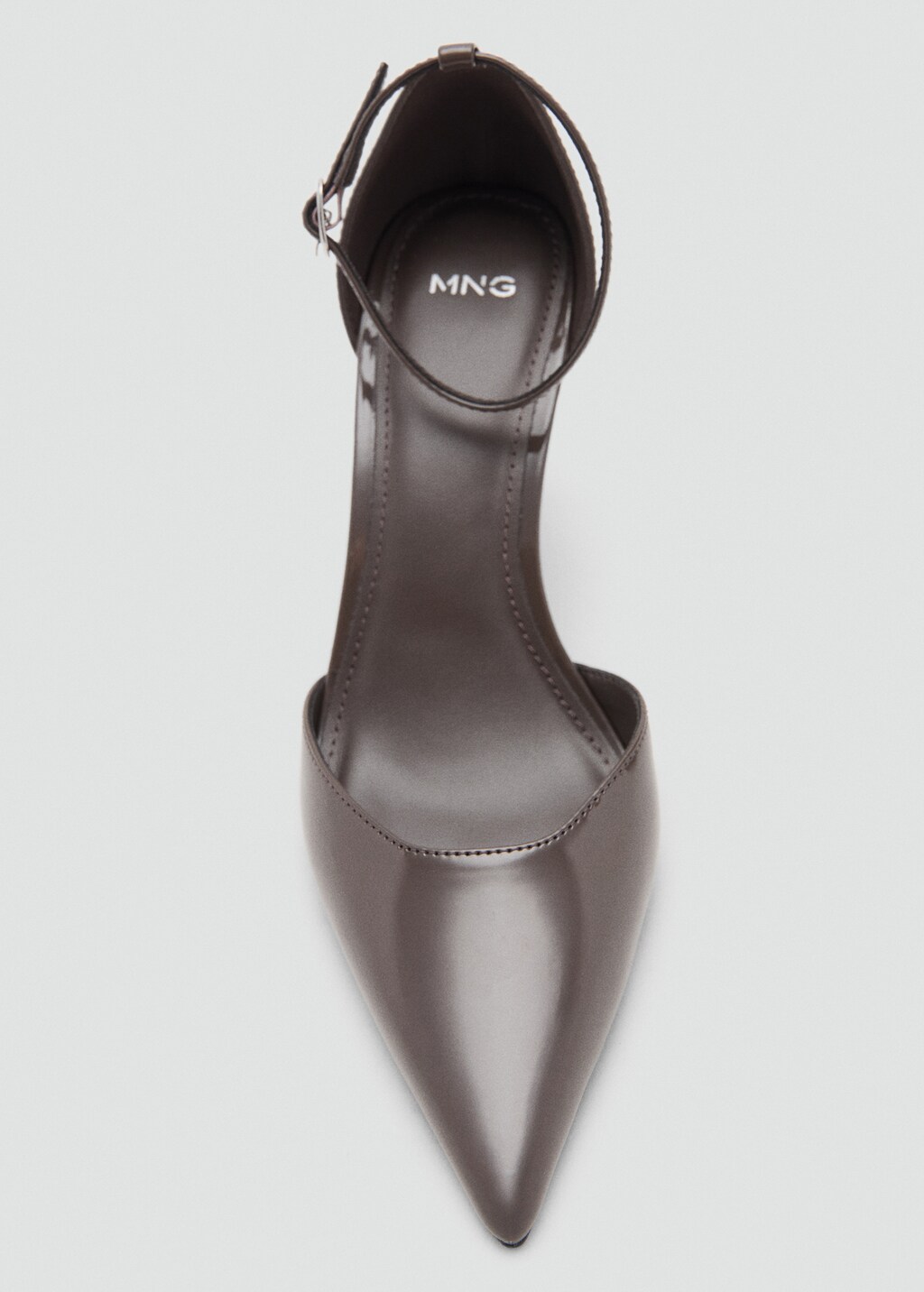 Mango Patent heeled shoes