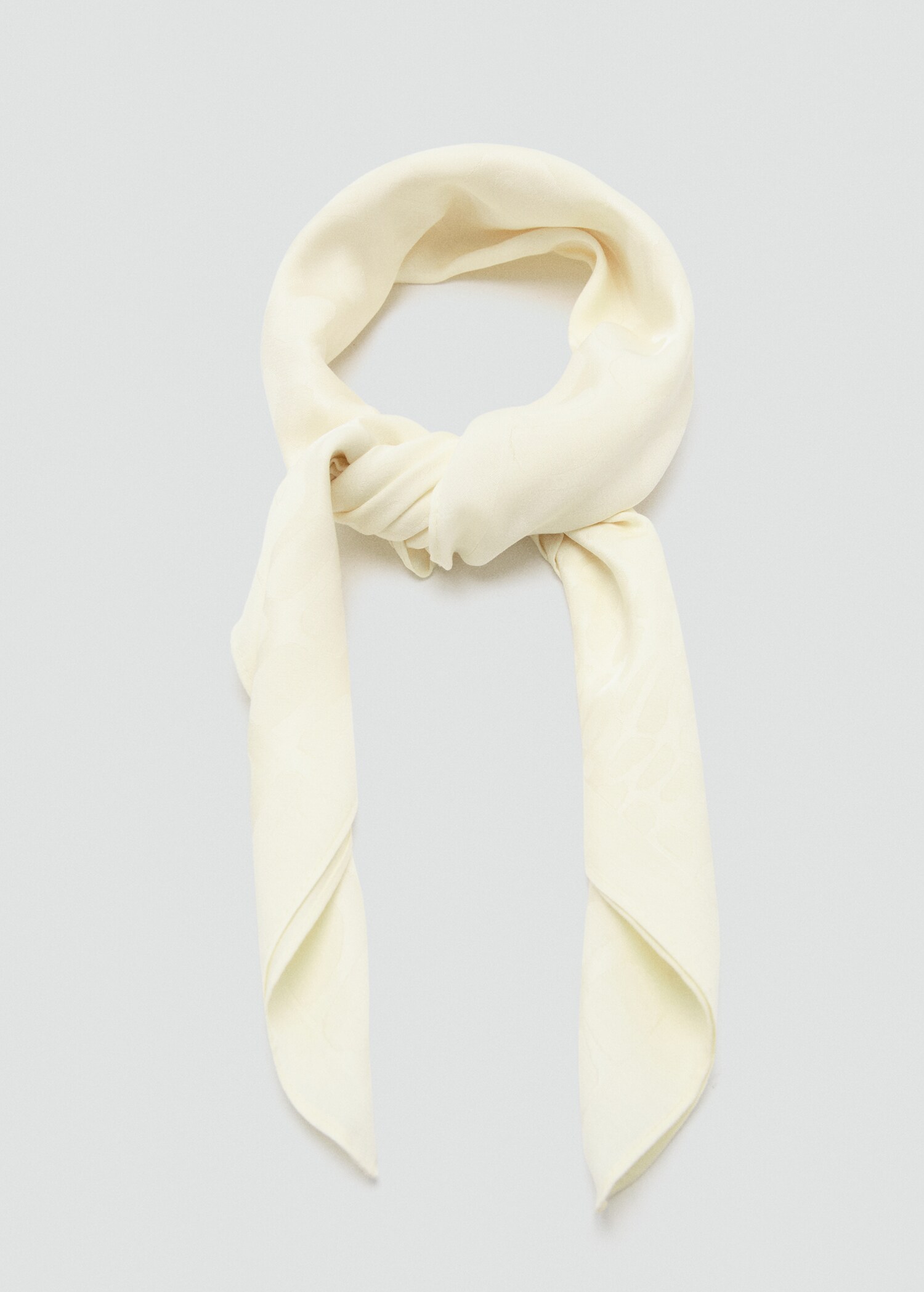 Animal print scarf - Details of the article 1