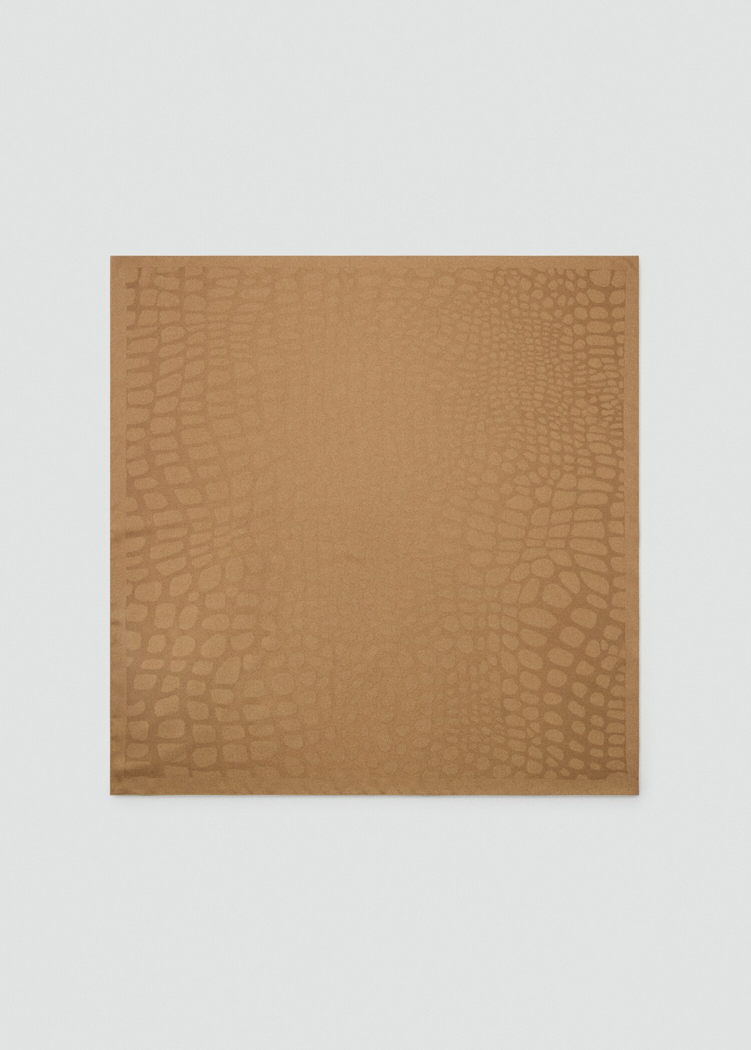 Animal print scarf - Article without model