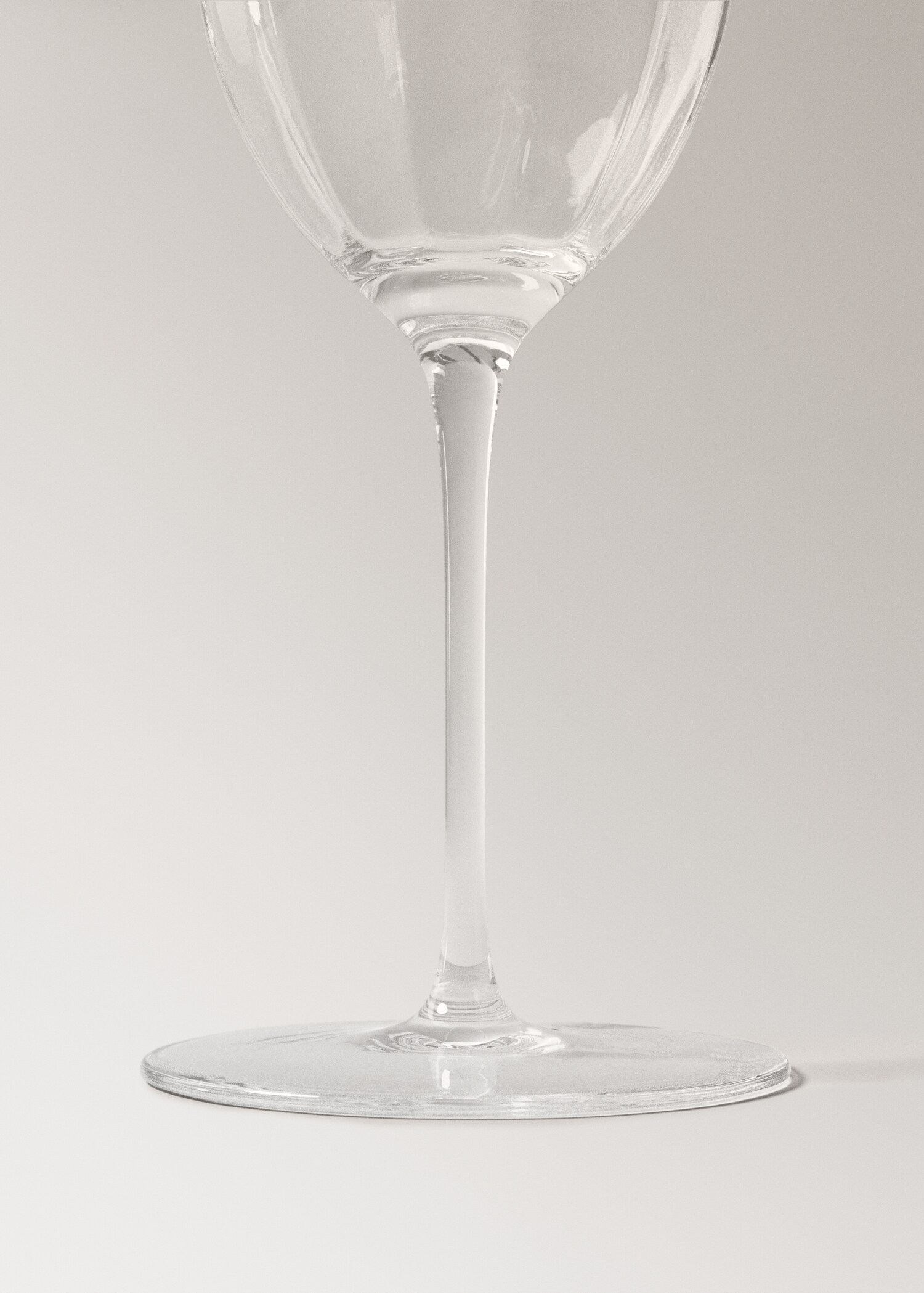 Kelch aus Borosilikat im Wellenform-Design - Detail des Artikels 1