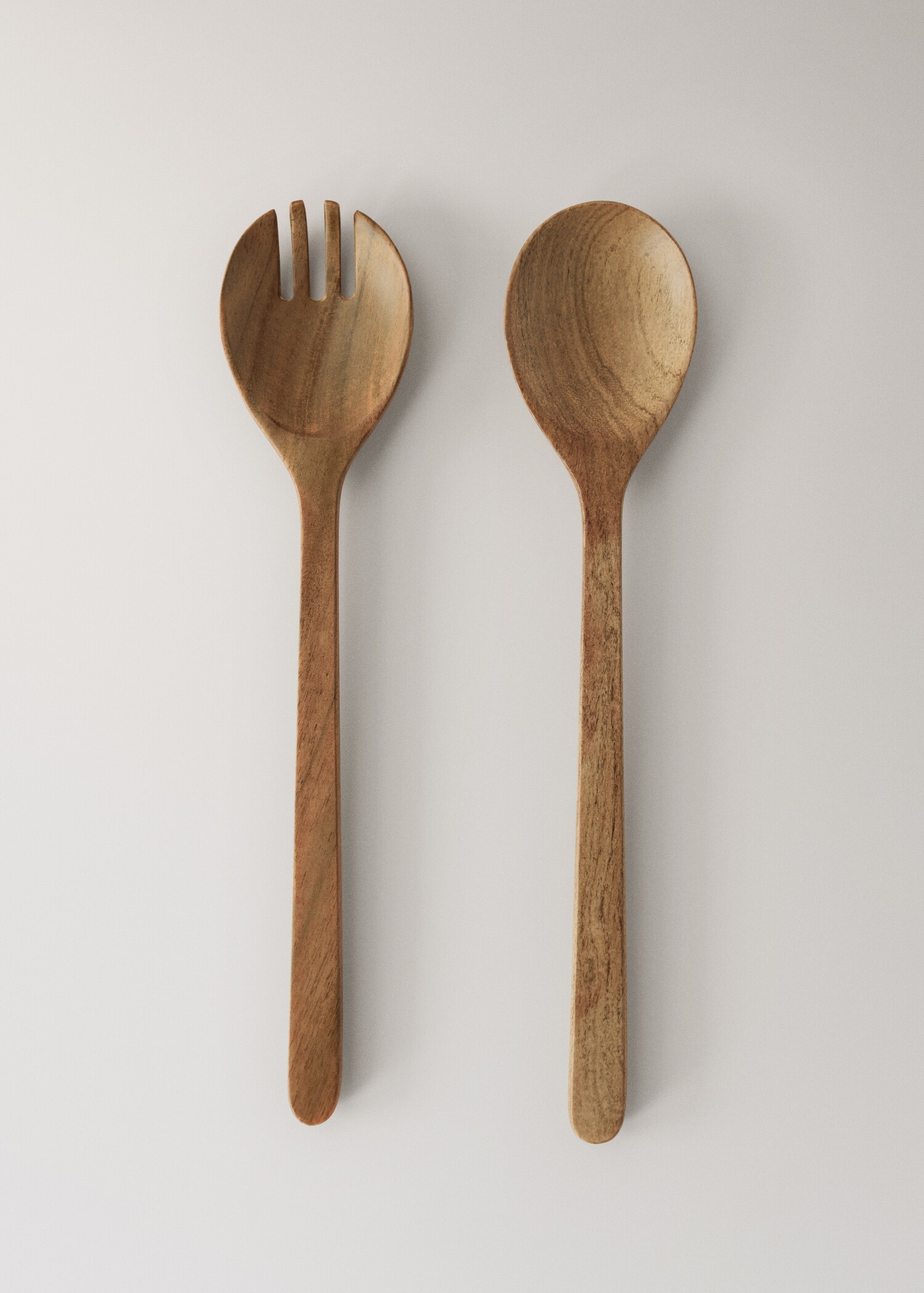 Acacia wood serving utensils set - Article without model
