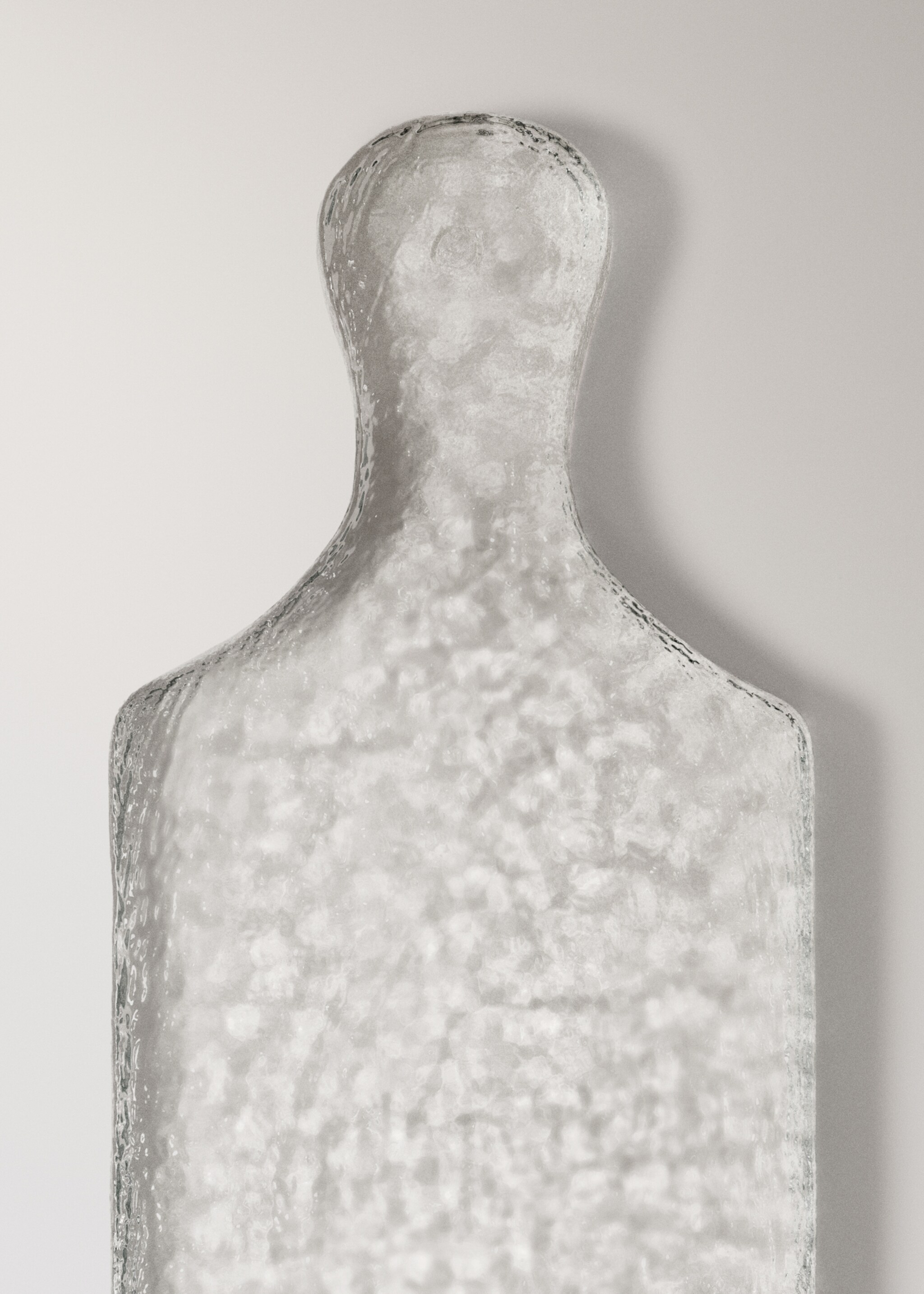 Large glass cutting board - Details of the article 1, Ice Grey. Ref: 27082915-00.