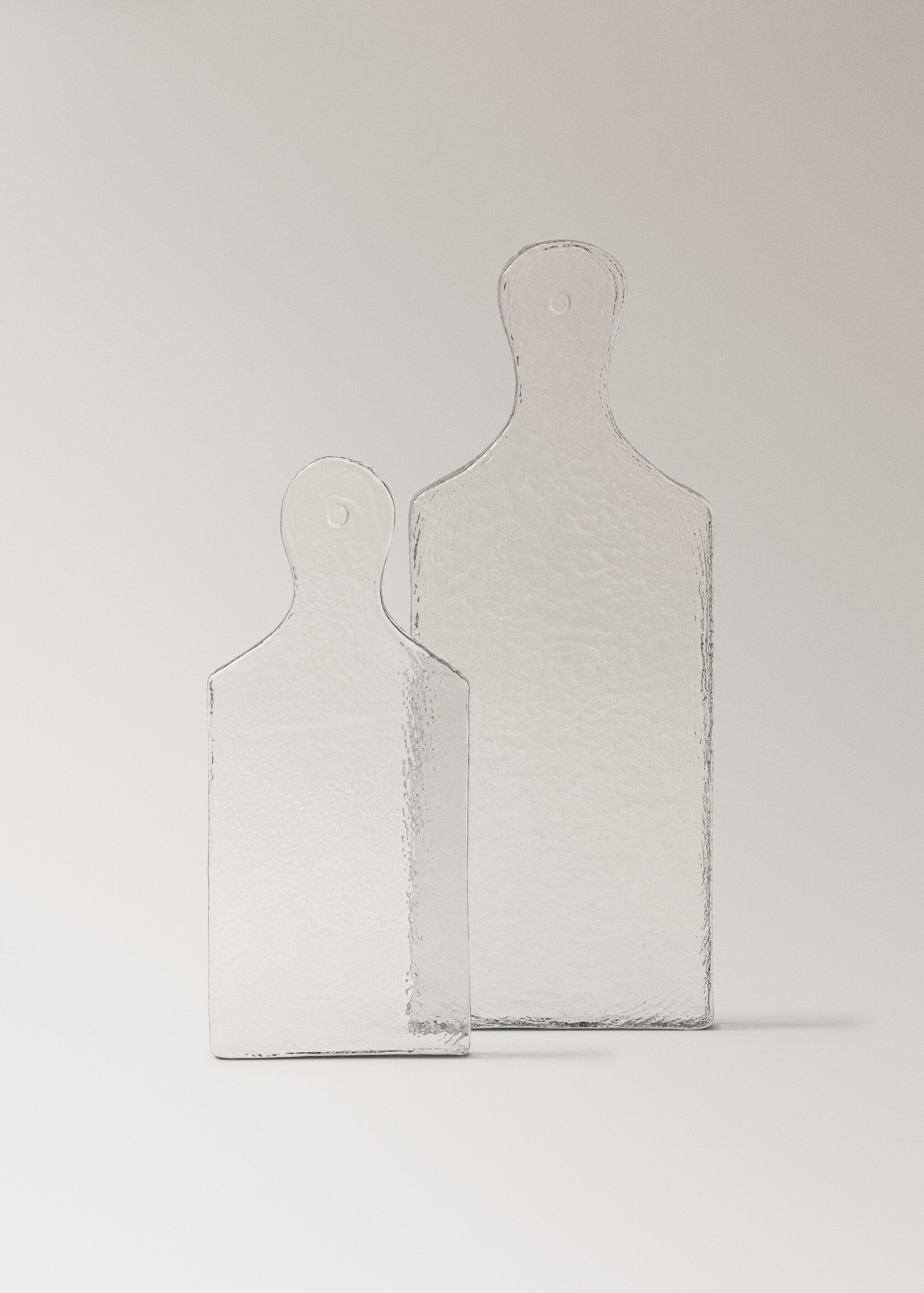 Large glass cutting board - Details of the article 3, Ice Grey. Ref: 27082915-00.