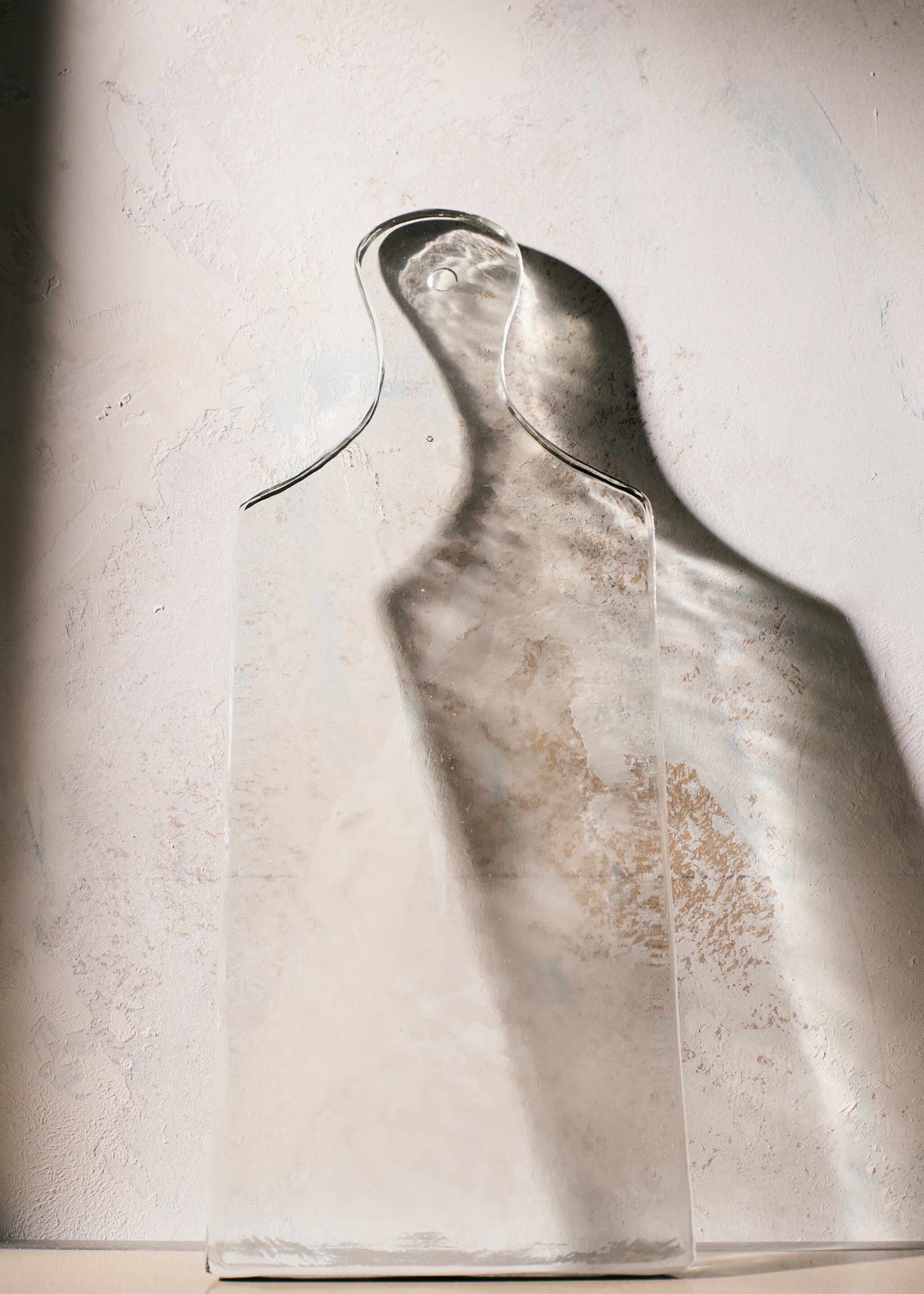 Large glass cutting board - Details of the article 6, Ice Grey. Ref: 27082915-00.