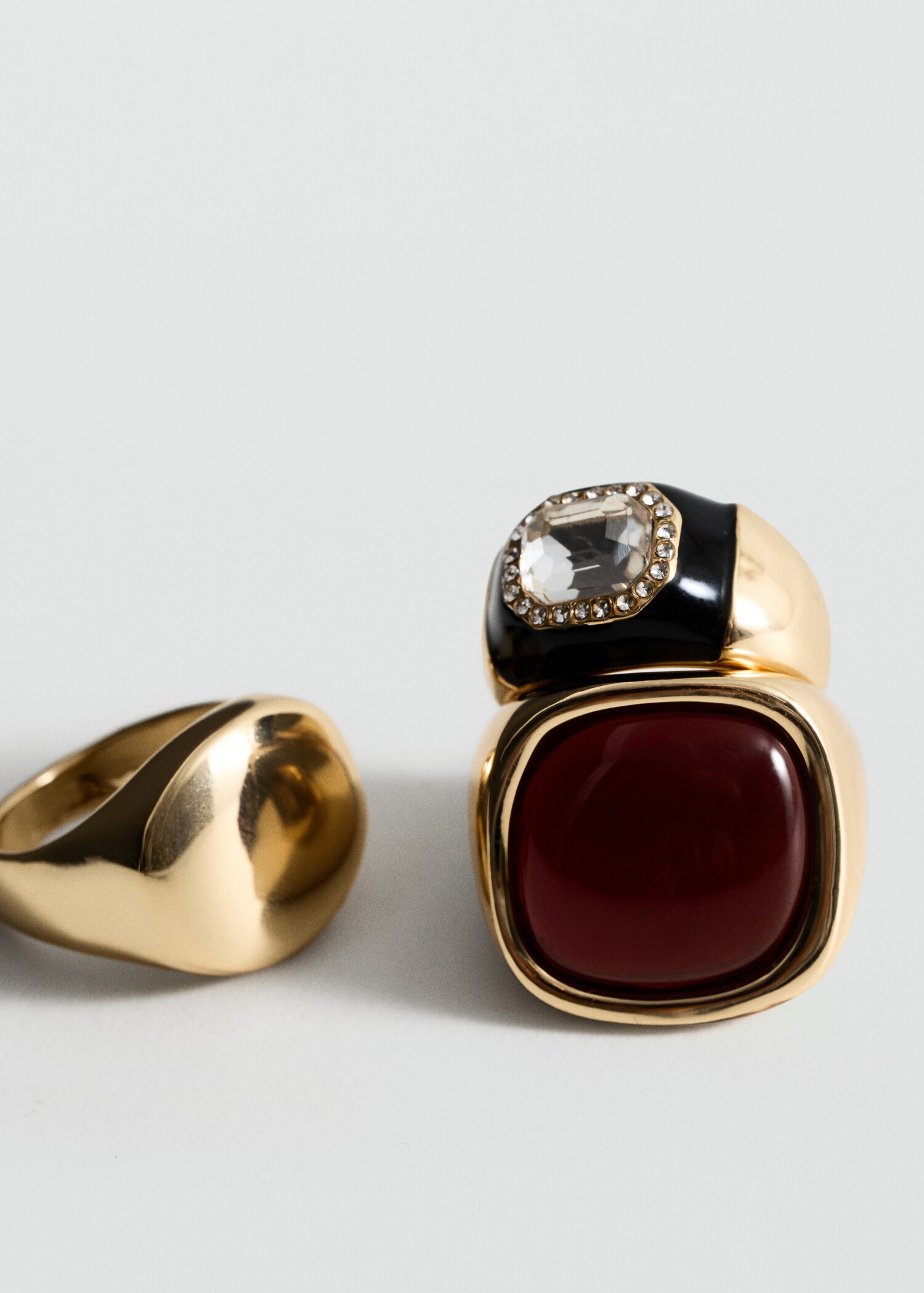 Pack of 3 combined rings - Medium plane