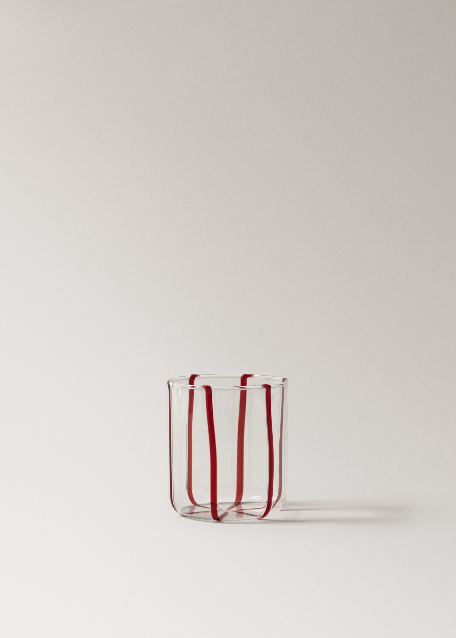 Glas van borosilicaatglas met onregelmatige strepen - Artikel zonder model