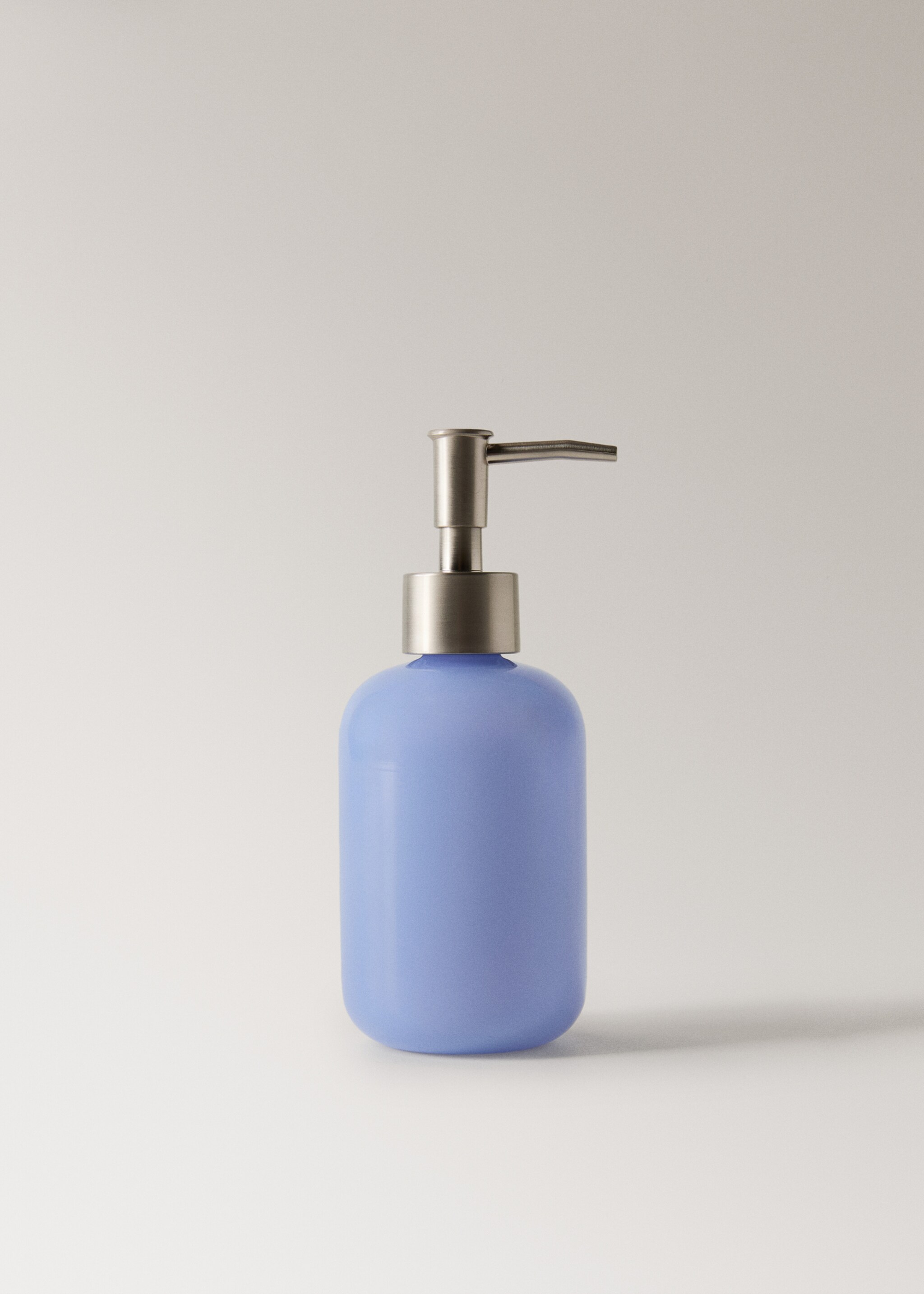 Seifenspender aus Borosilikatglas, farbig - Artikel ohne Model, Blau. Ref: 27083271-00.