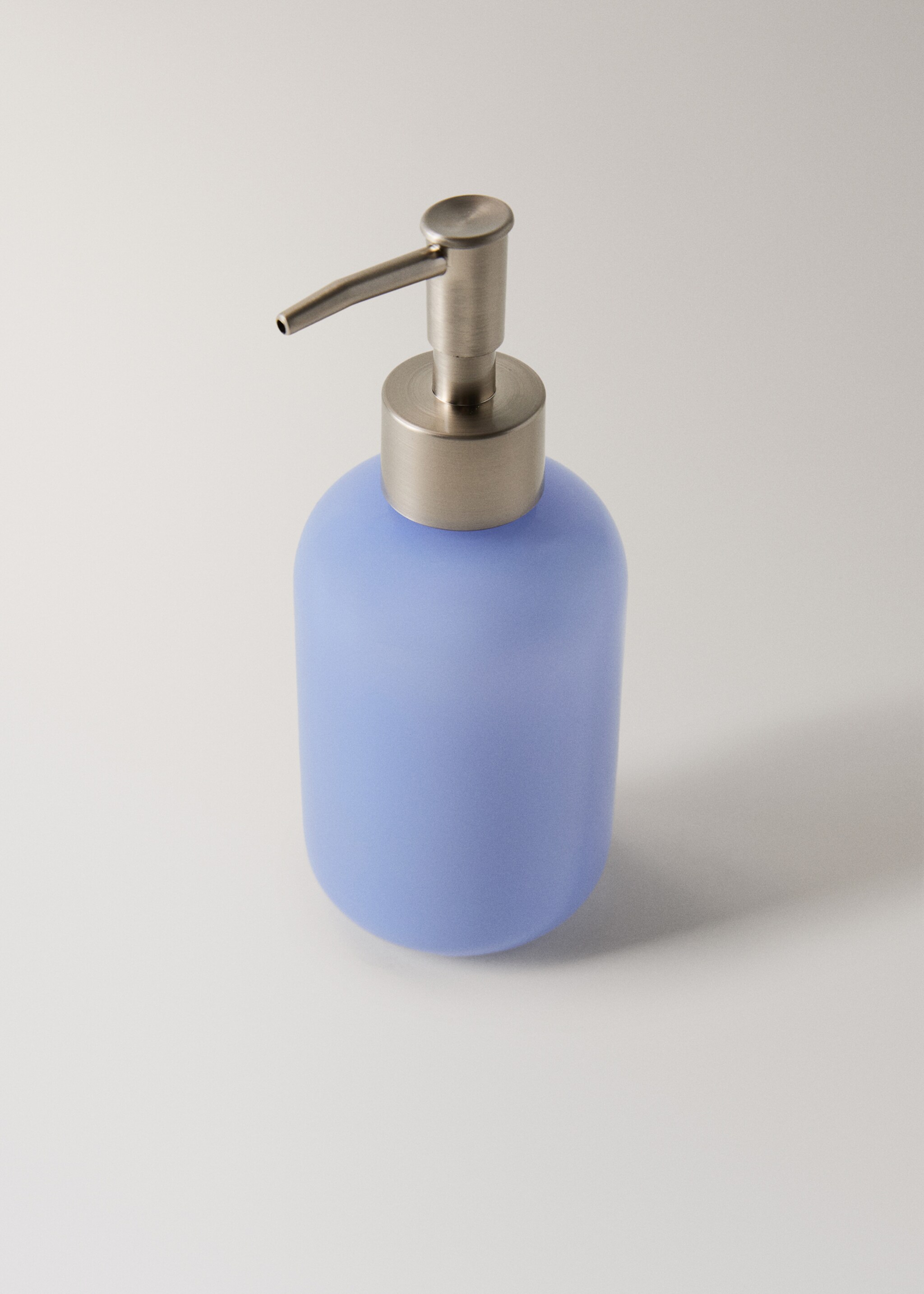 Seifenspender aus Borosilikatglas, farbig - Detail des Artikels 1, Blau. Ref: 27083271-00.