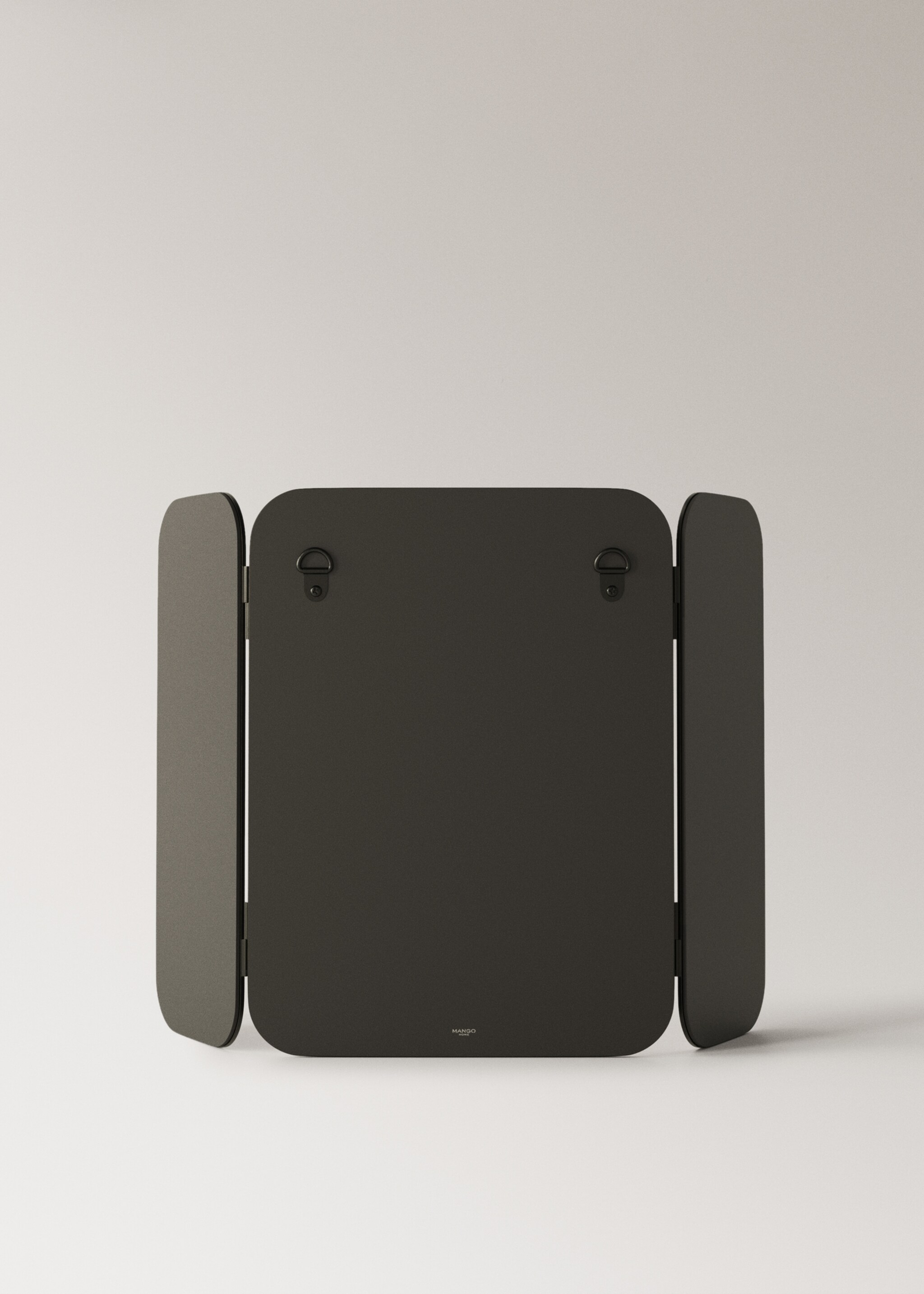 Triptych mirror - Details of the article 3, Black. Ref: 27083272-00.