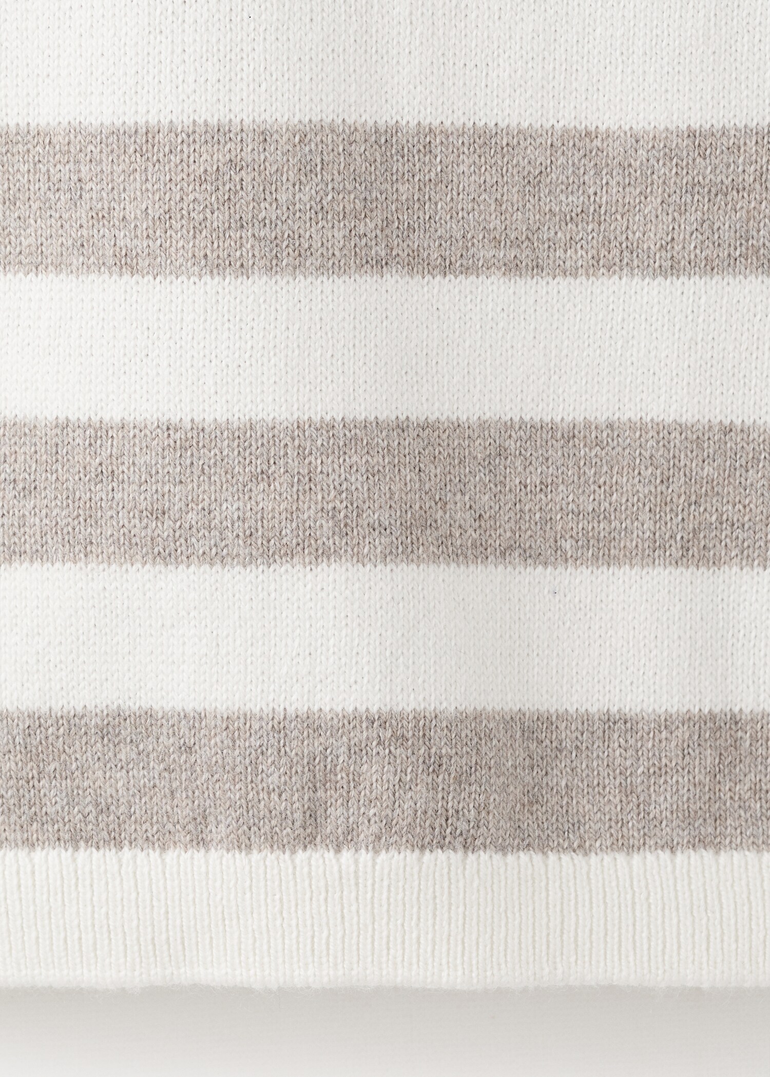 Knit striped sweater - Details of the article 0