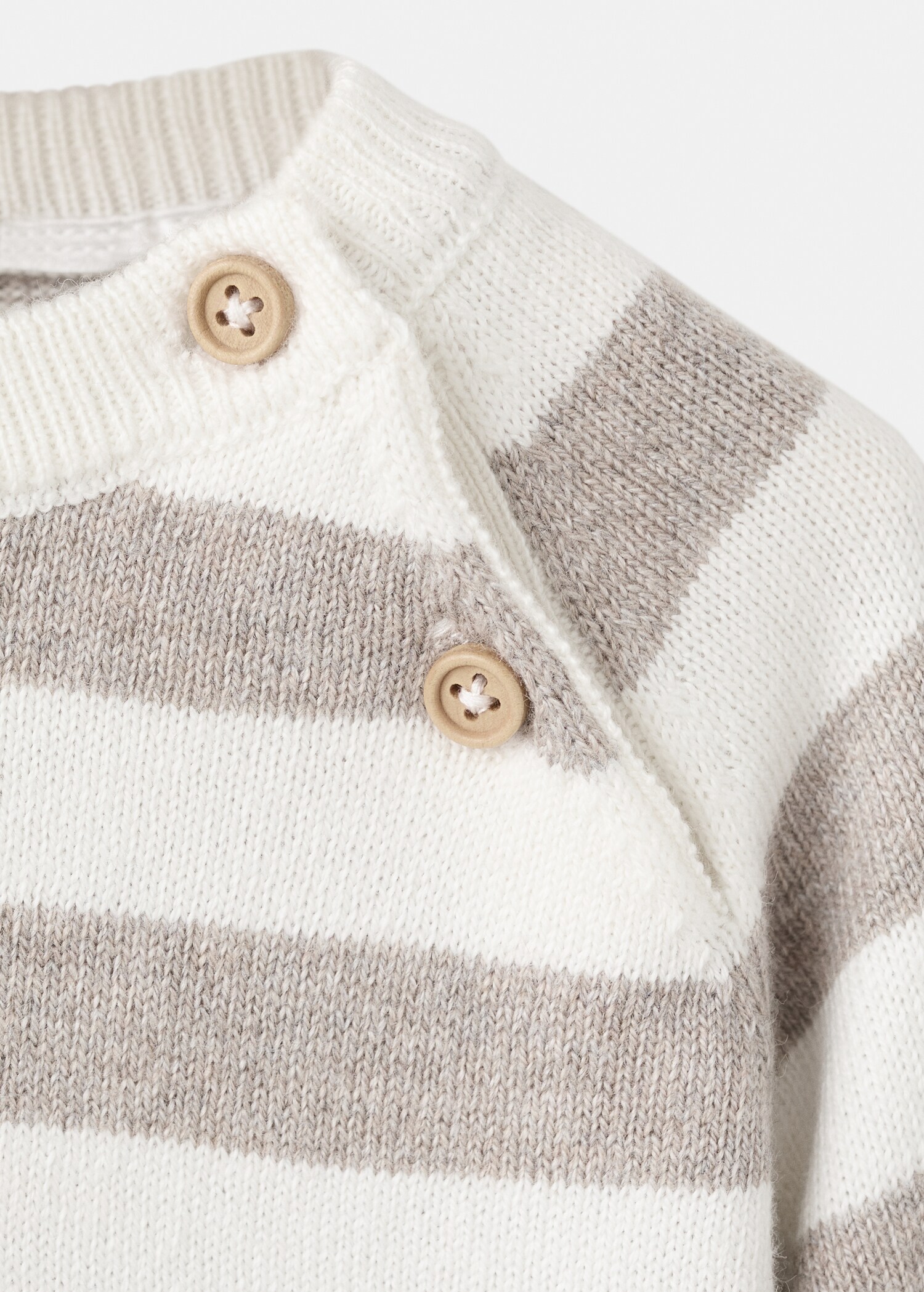 Knit striped sweater - Details of the article 8