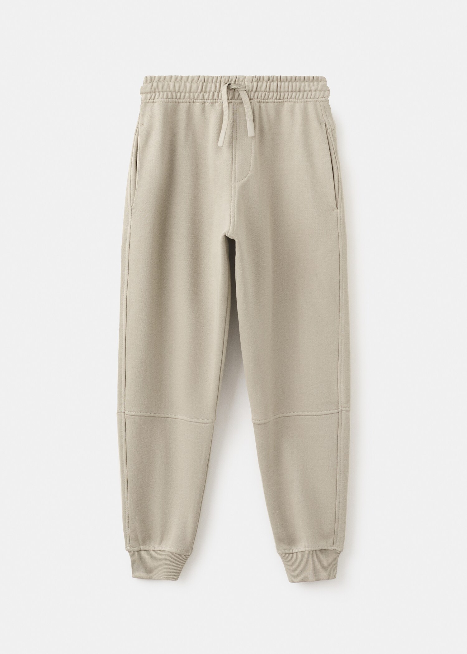 Cotton joggers with elastic waist - Article without model