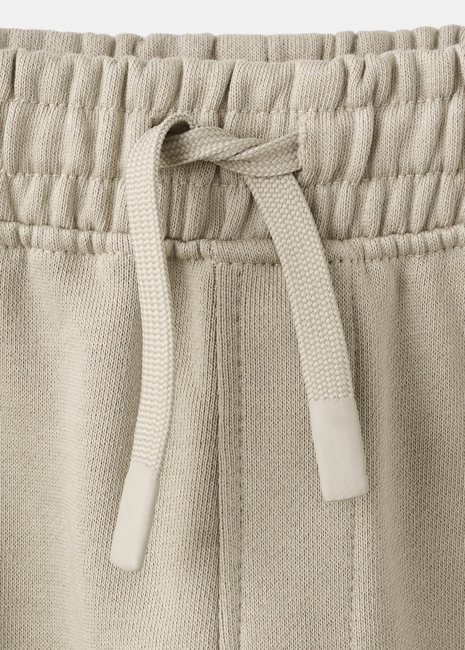 Cotton joggers with elastic waist - Details of the article 8