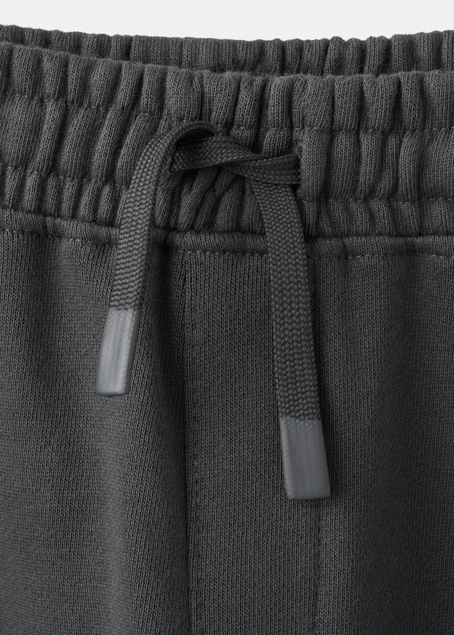 Cotton joggers with elastic waist - Details of the article 8