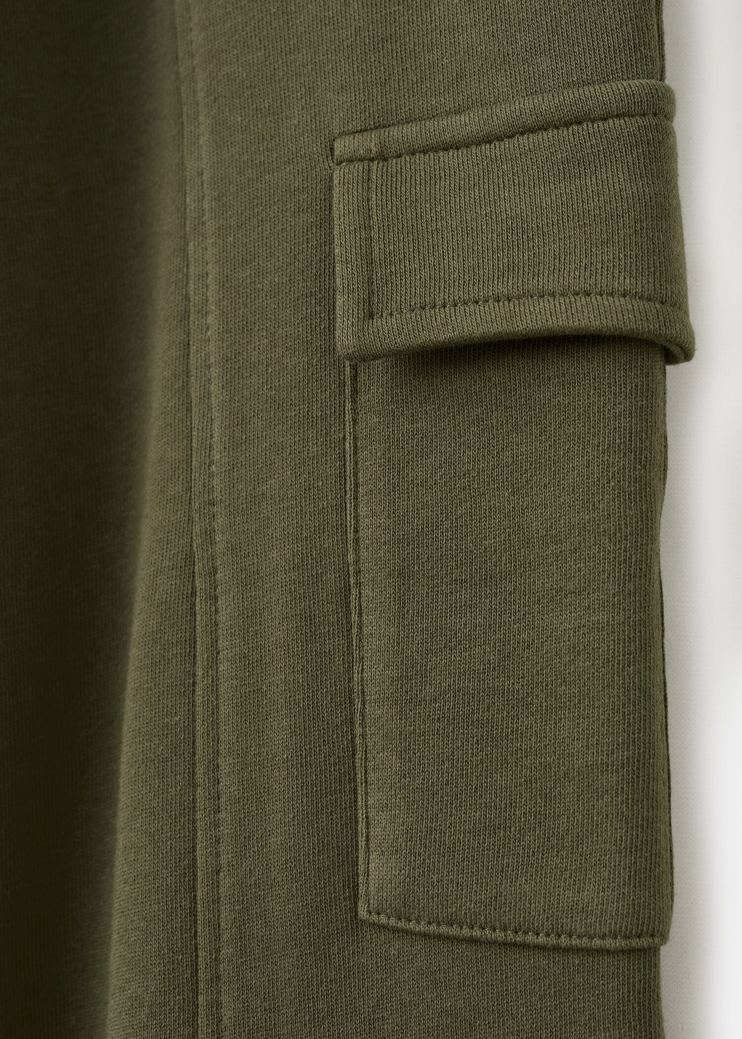 Cotton cargo joggers - Details of the article 8