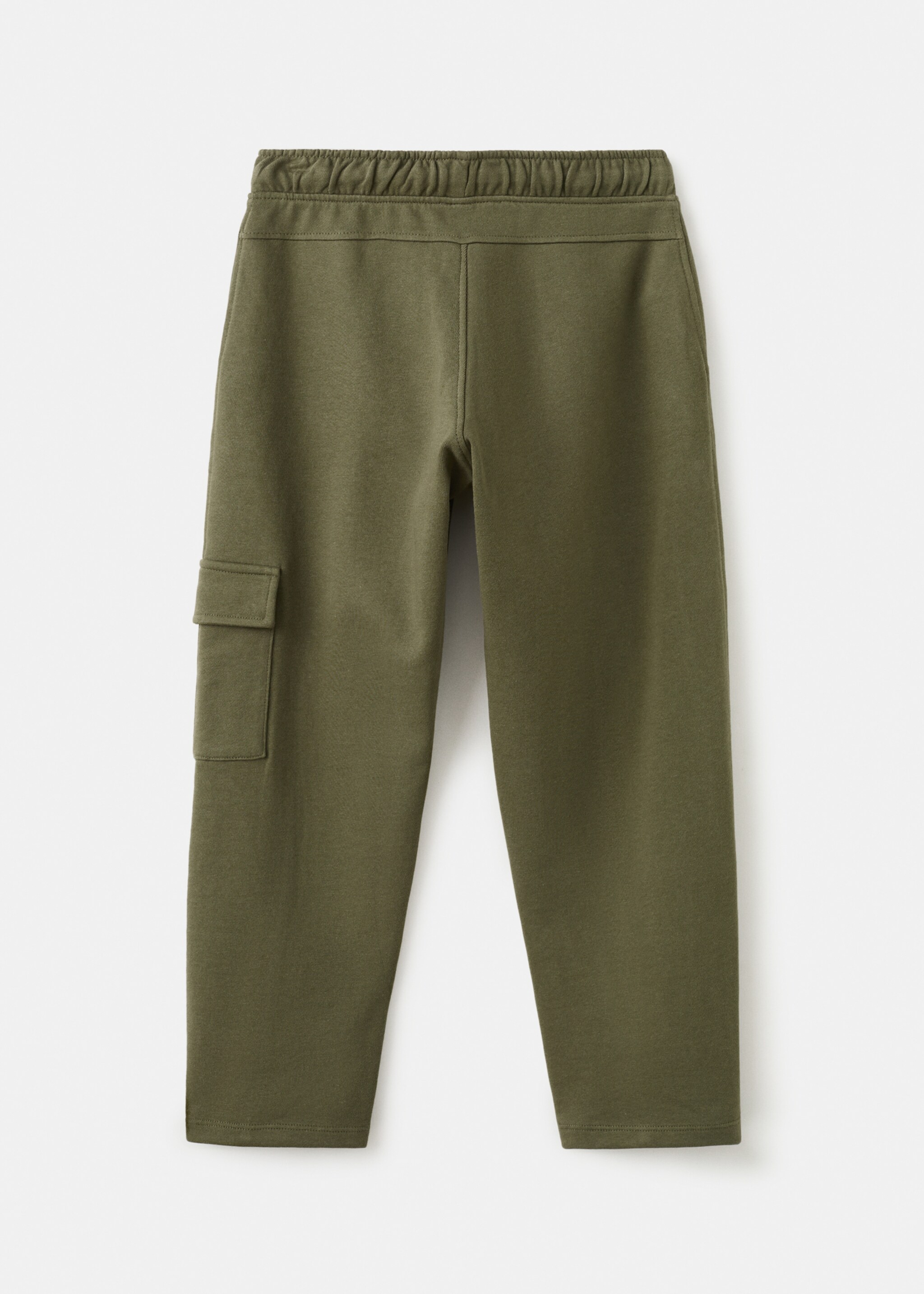 Jogger cargo coton - Verso de l’article, Kaki. Ref: 27083279-00.