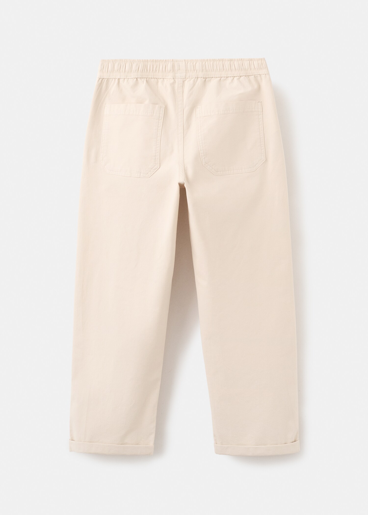 Pantalon droit coton - Verso de l’article