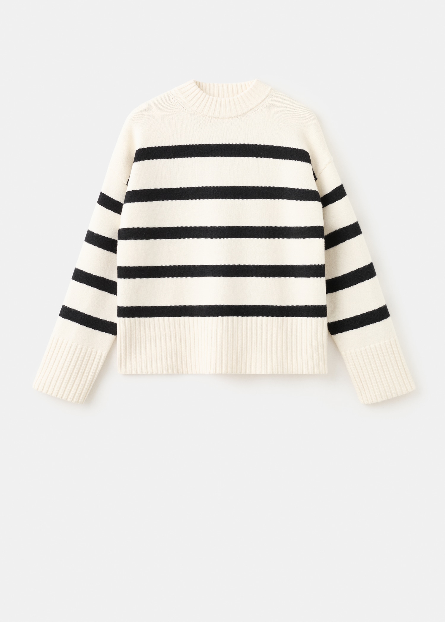 Knit striped sweater - Article without model