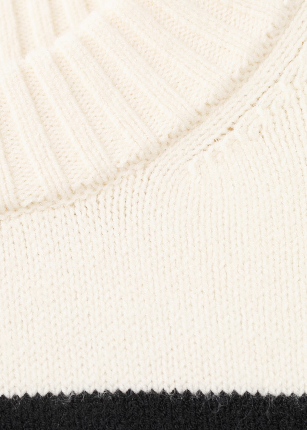 Mango Knit striped sweater
