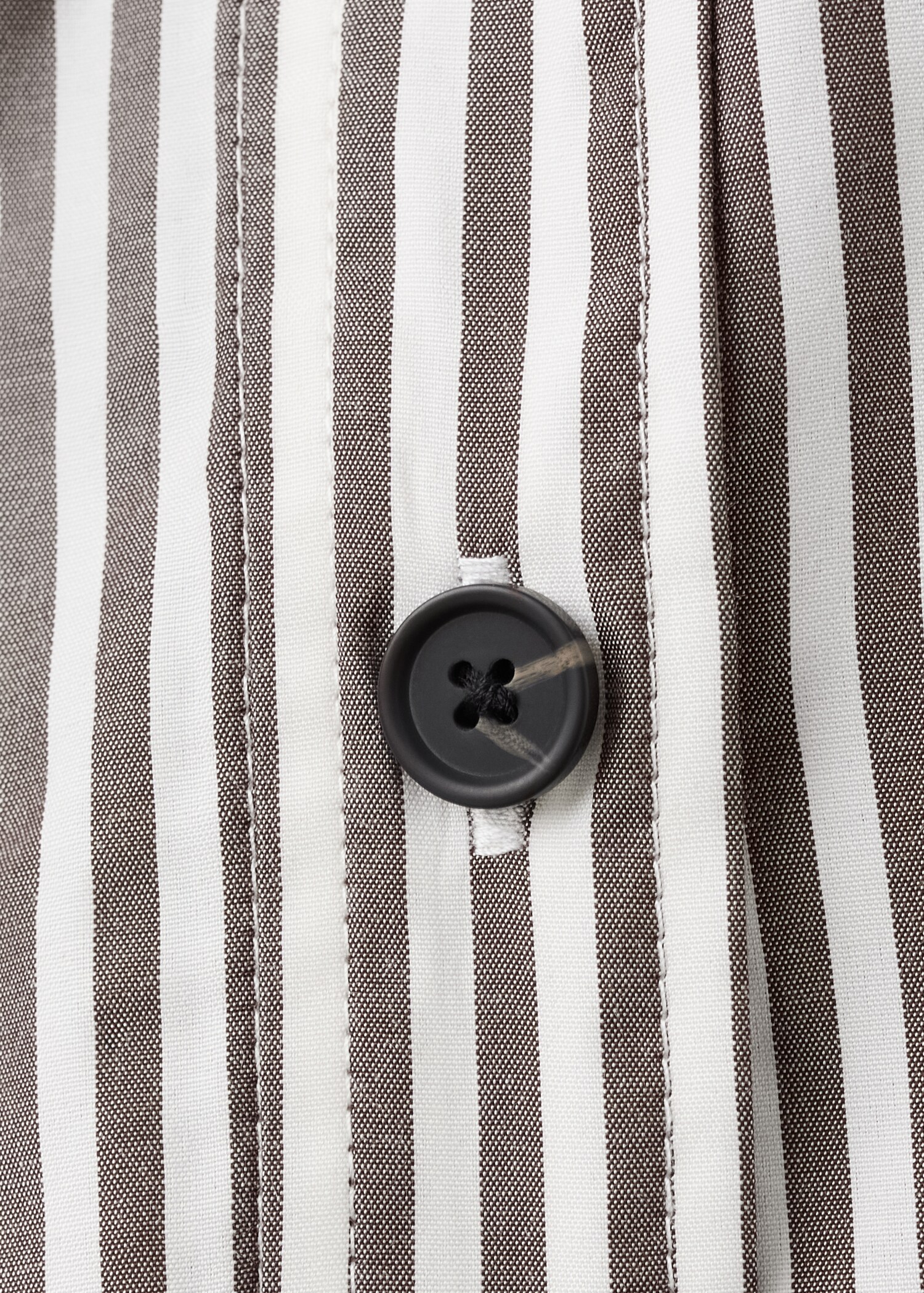 Gestreepte crop blouse - Detail van het artikel 0