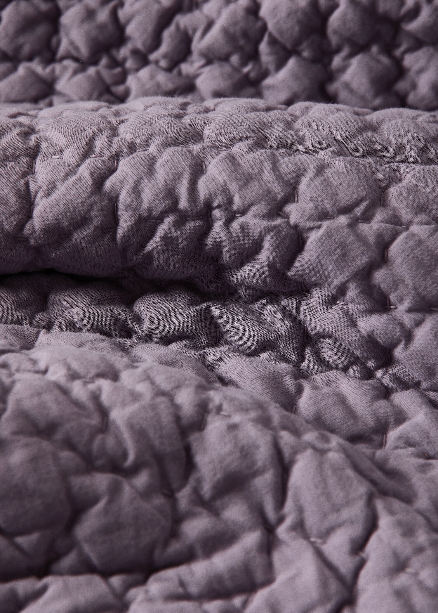 Hand-stitched cotton duvet Bed 130/150 cm - Details of the article 2
