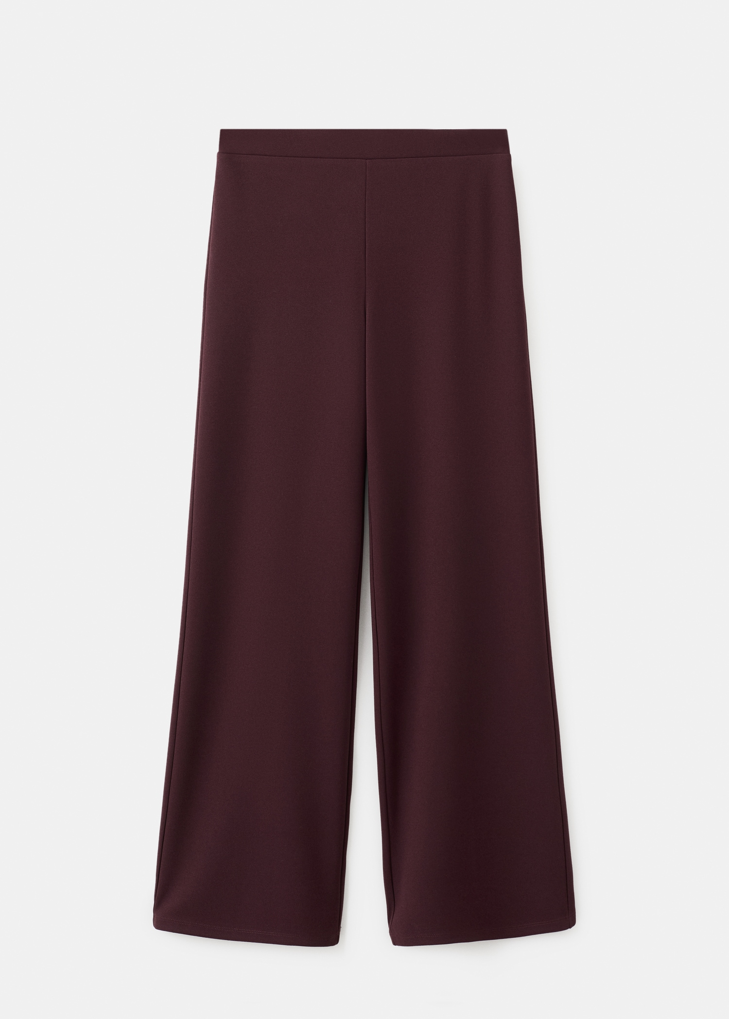 Straight low-rise suit trousers - Article without model