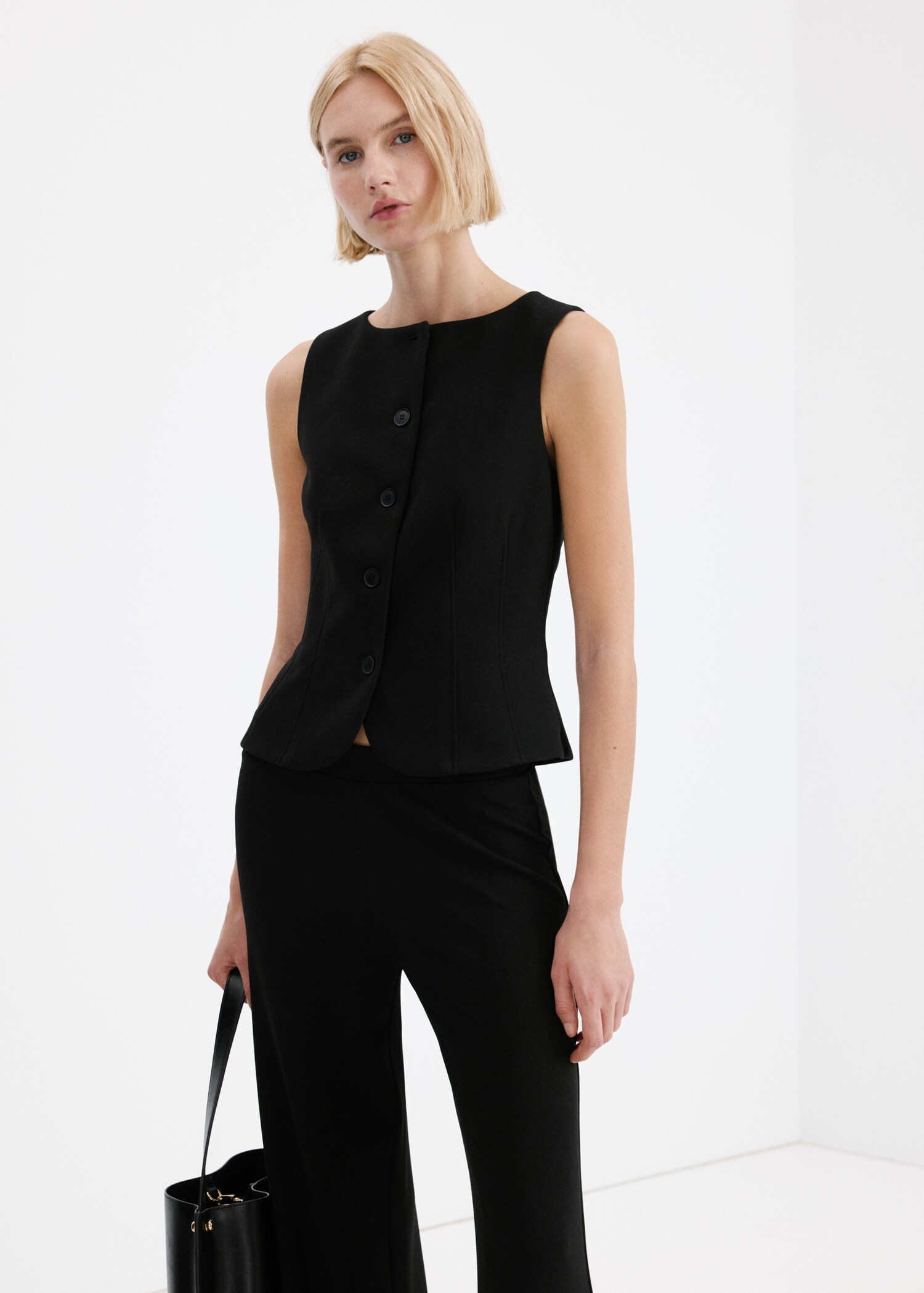 Rechte broek met lage taille - Detail van het artikel 6