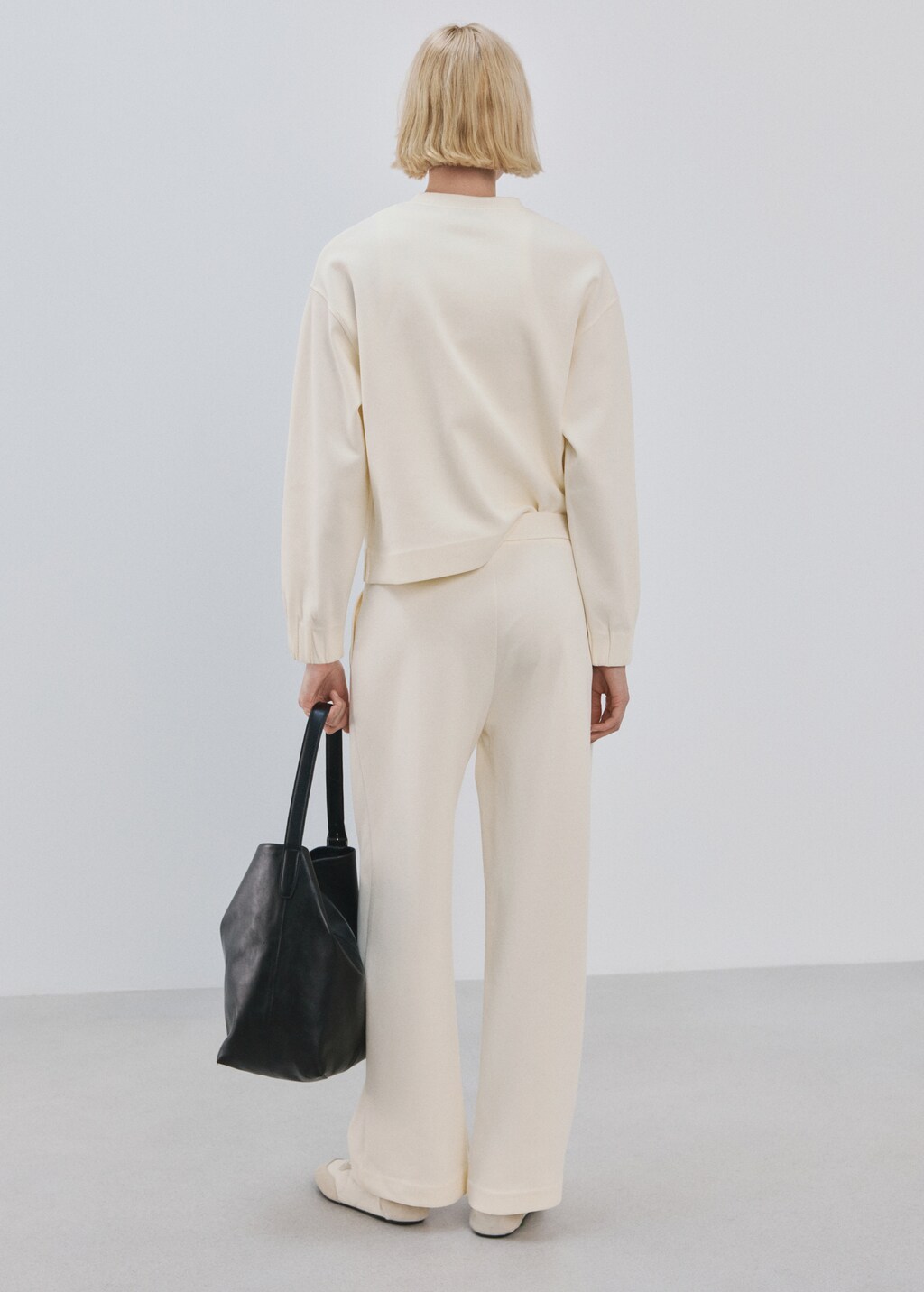 Ruched sleeve sweatshirt - image 3