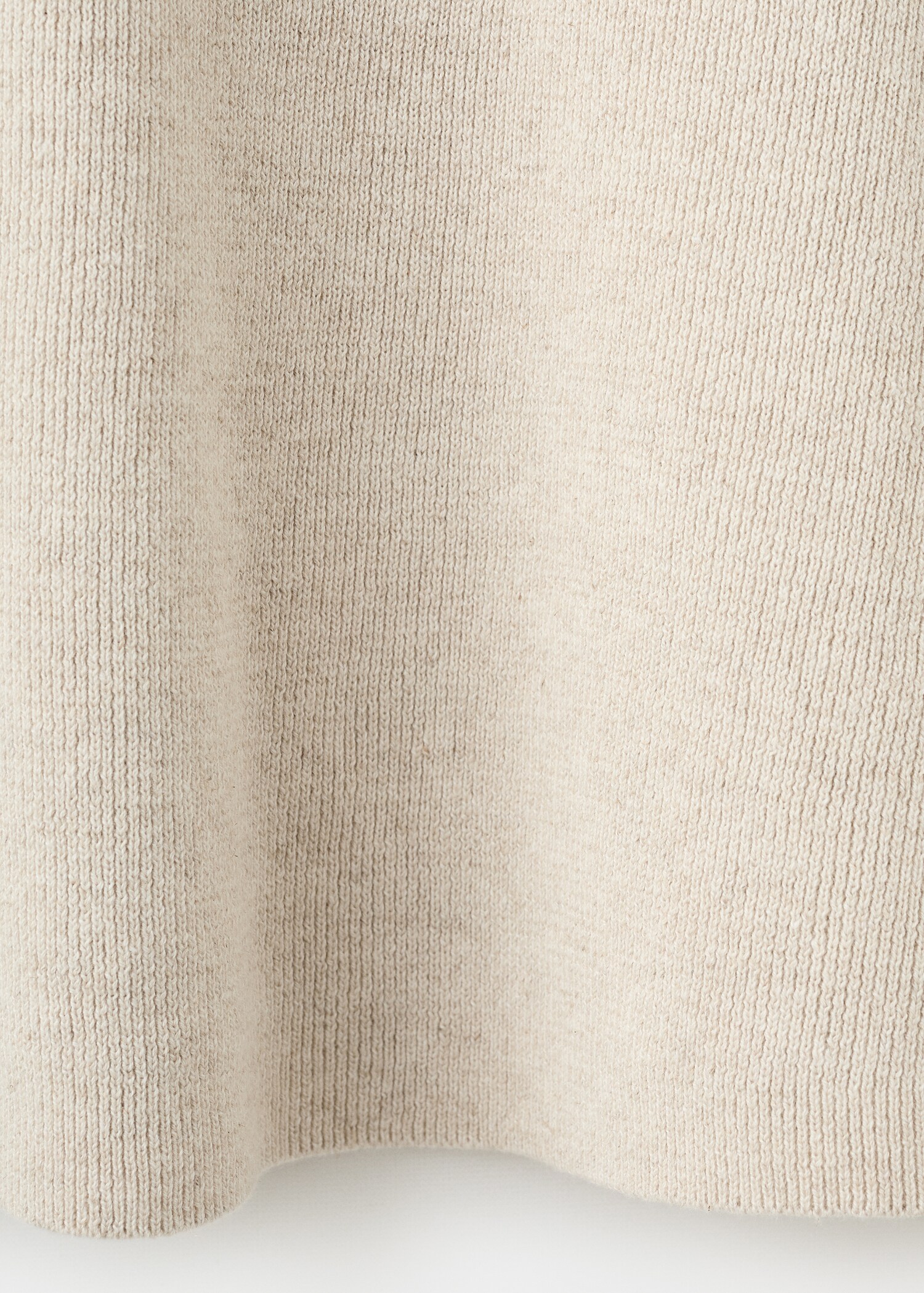 Fluid sweatshirt in cotton-linen fabric - Details of the article 0